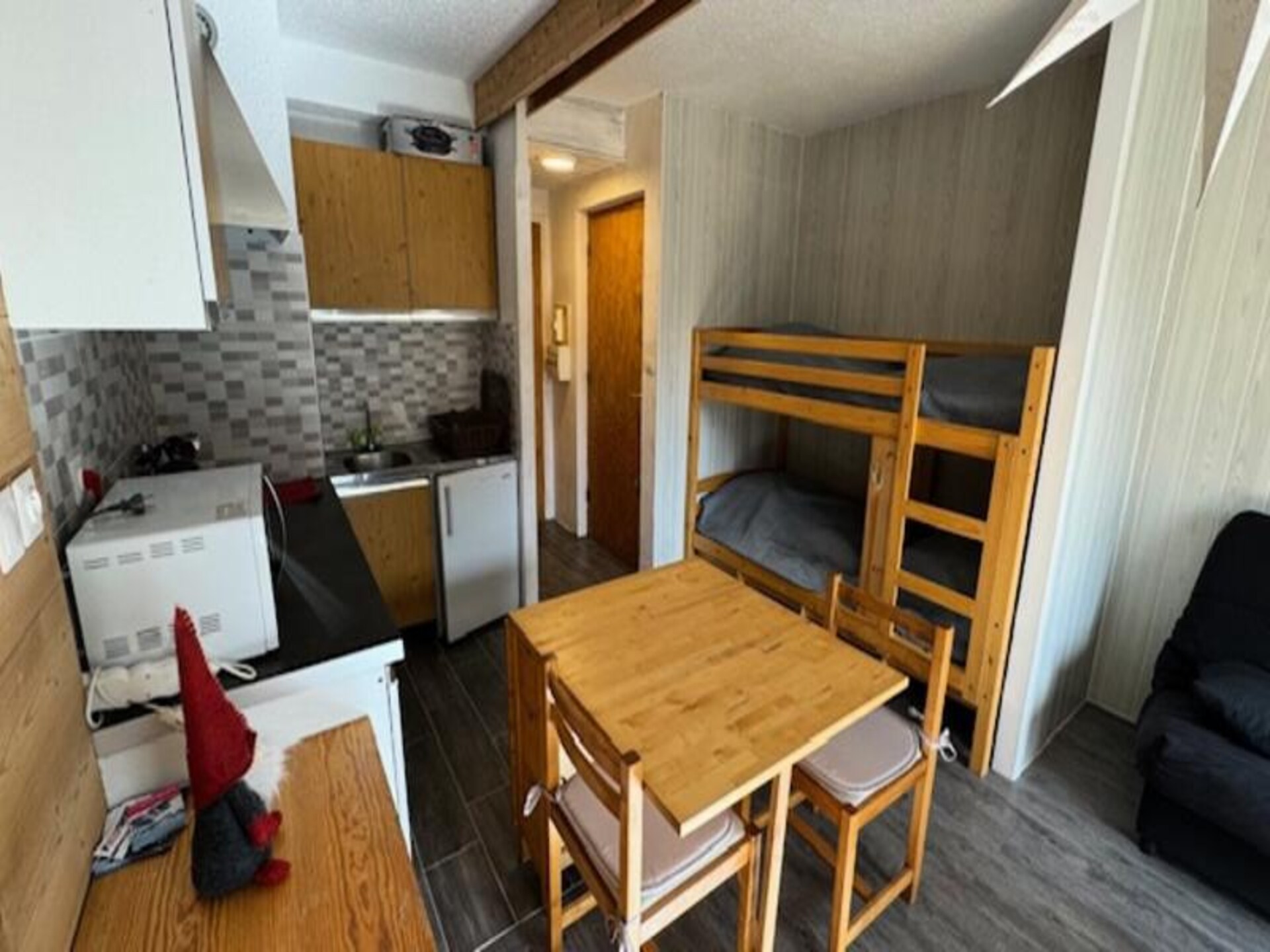 Gerenoveerd studio-appartement op 50m van de piste in Montgenèvre - foto 5