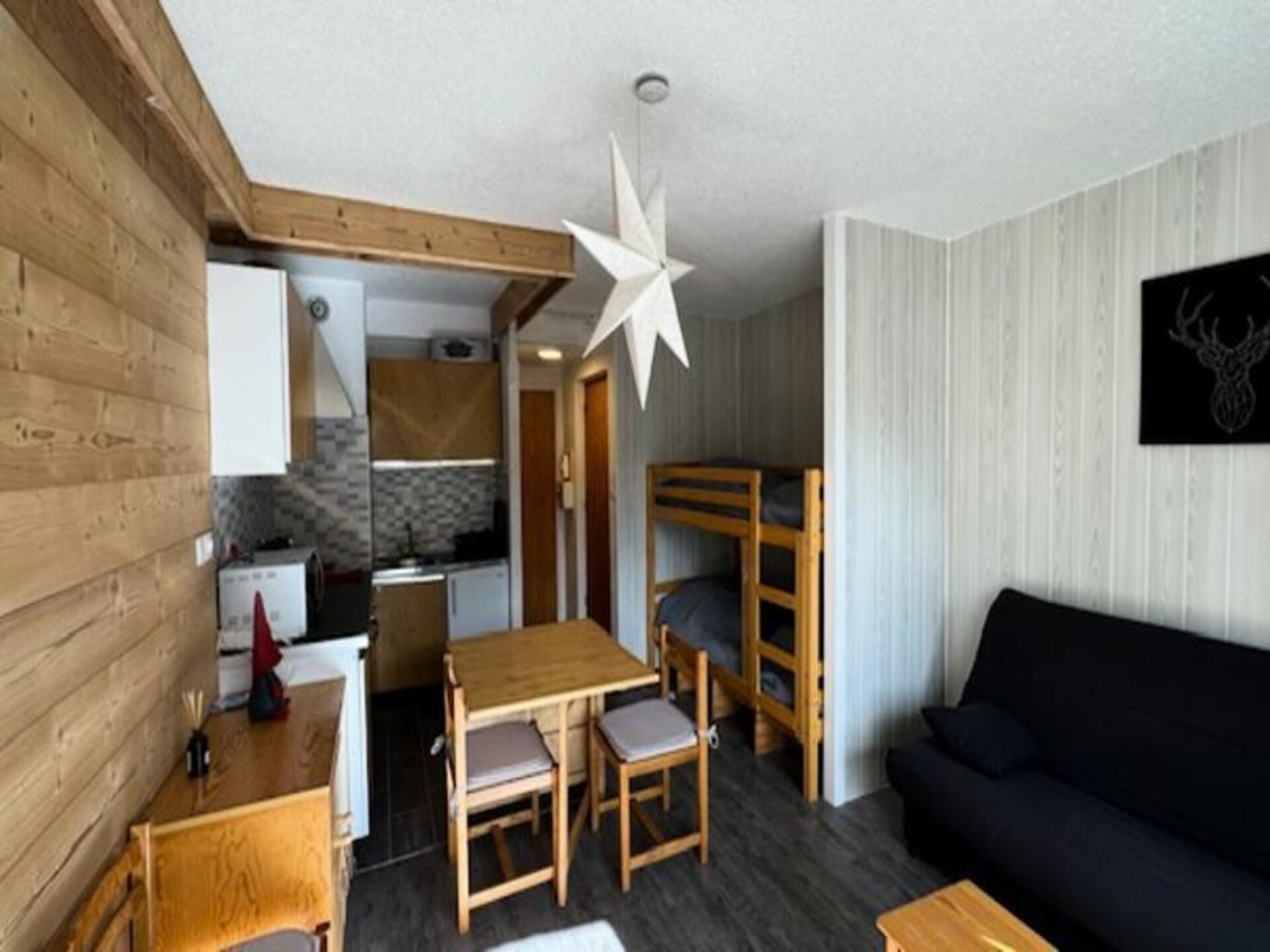 Gerenoveerd studio-appartement op 50m van de piste in Montgenèvre - foto 11