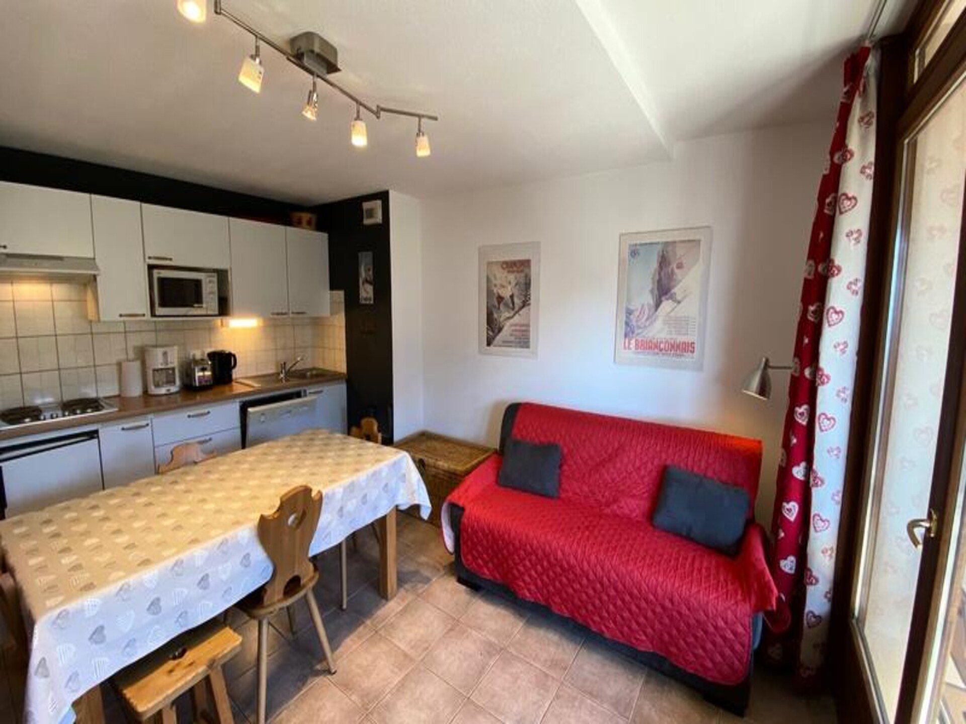 Appartement met balkon op zuiden, ski-in/ski-out in Montgenèvre - foto 7