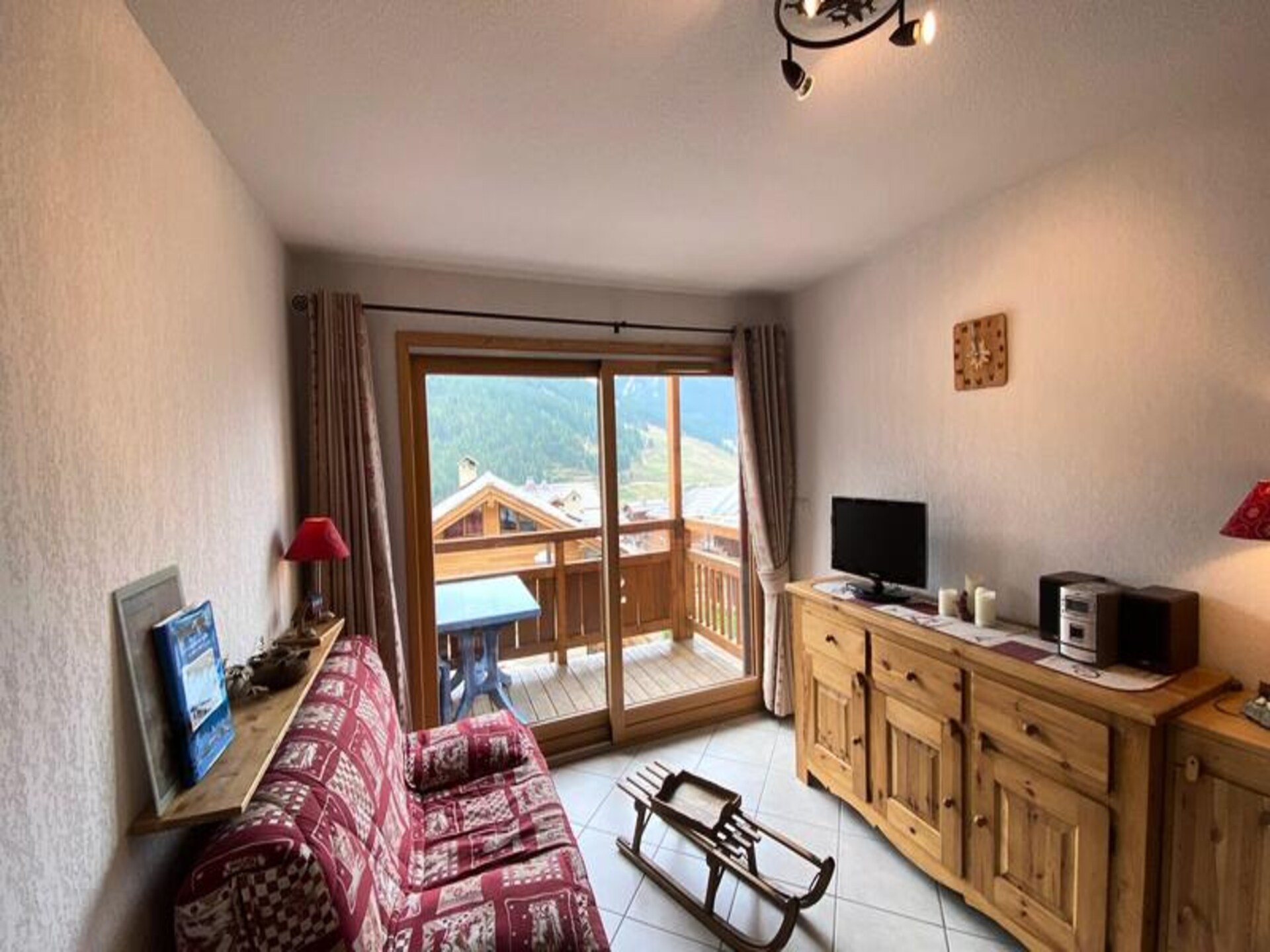 Appartement 30m van de piste met zuidterras en uitzicht in Montgenèvre - foto 3