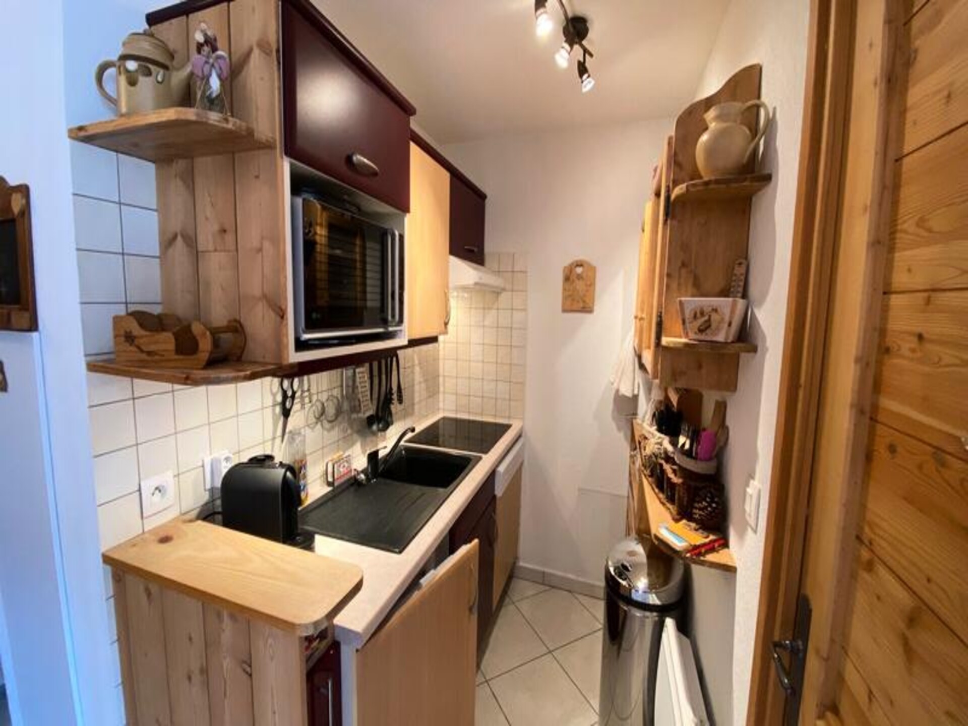 Appartement 30m van de piste met zuidterras en uitzicht in Montgenèvre - foto 4