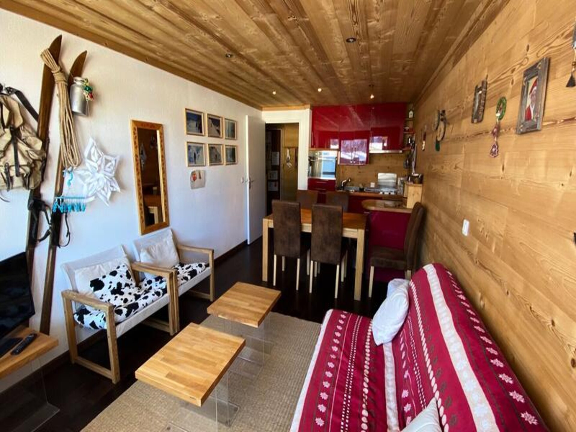 Sfeervol ski-appartement op 100 meter van de piste in Montgenèvre - foto 4