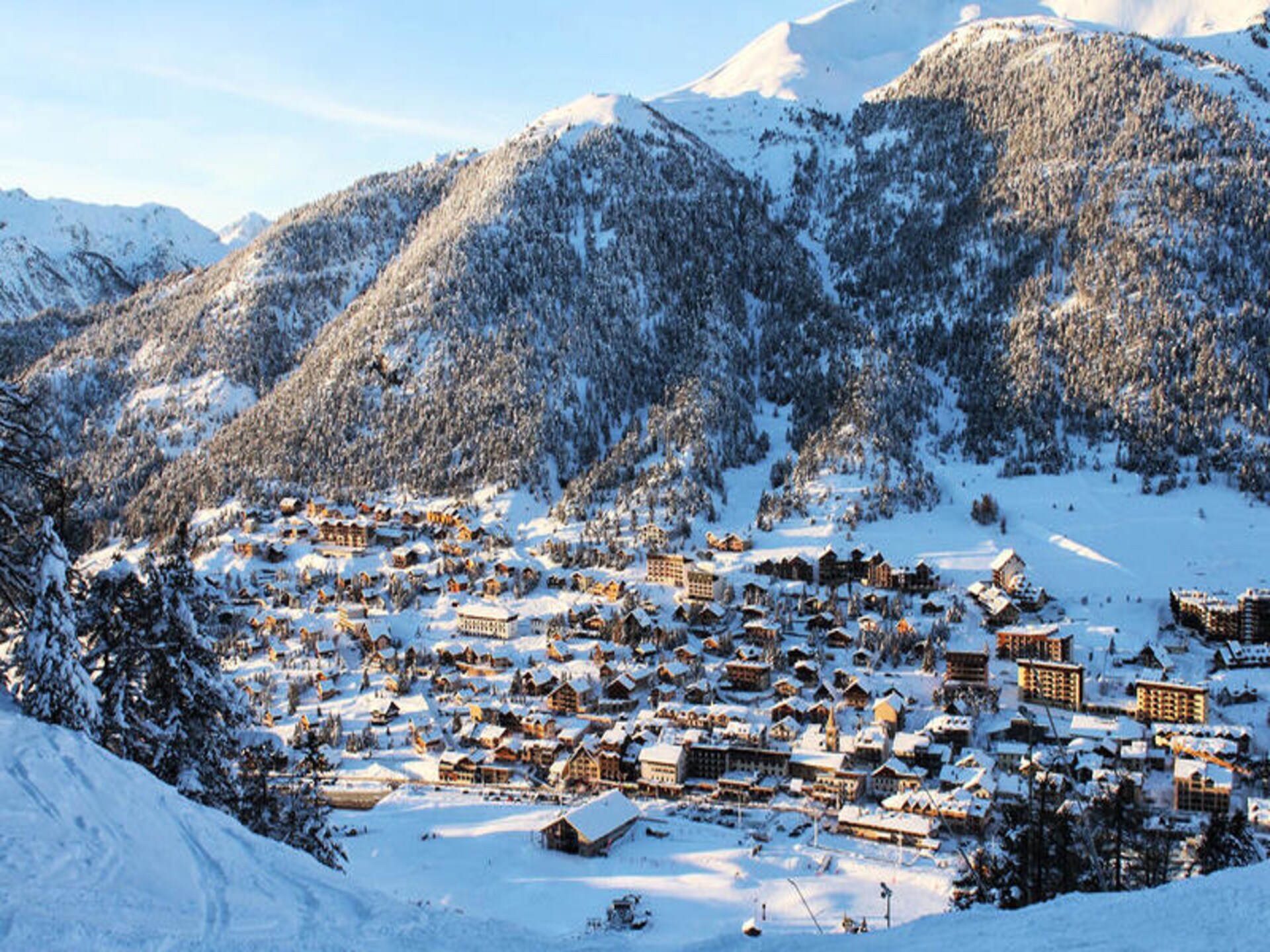 Ruim appartement op 50 meter van de piste in Montgenèvre - foto 14
