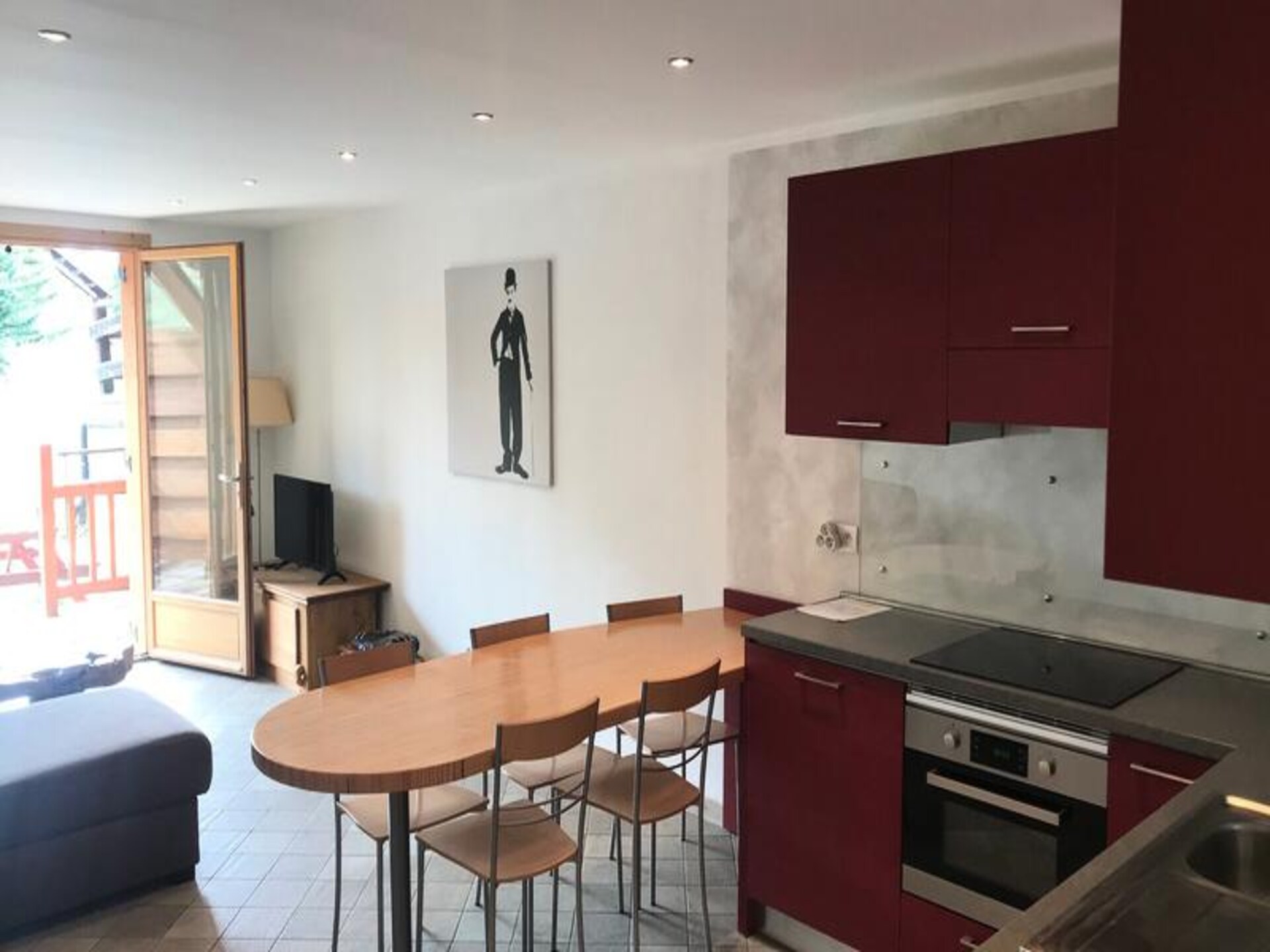 Zonnig appartement op 400m van de piste in Montgenèvre - foto 7