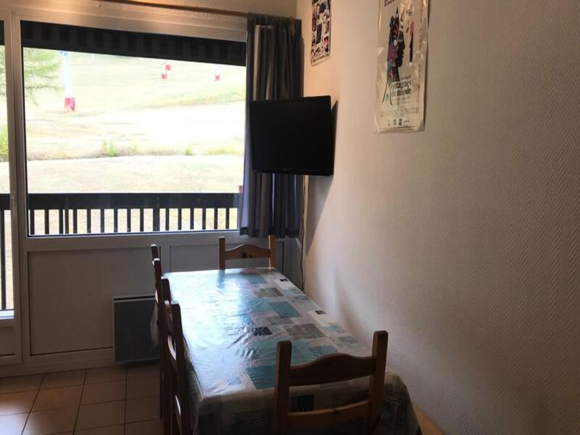 Ski-in/ski-out duplex voor 6 personen met balkon in Montgenèvre - foto 4