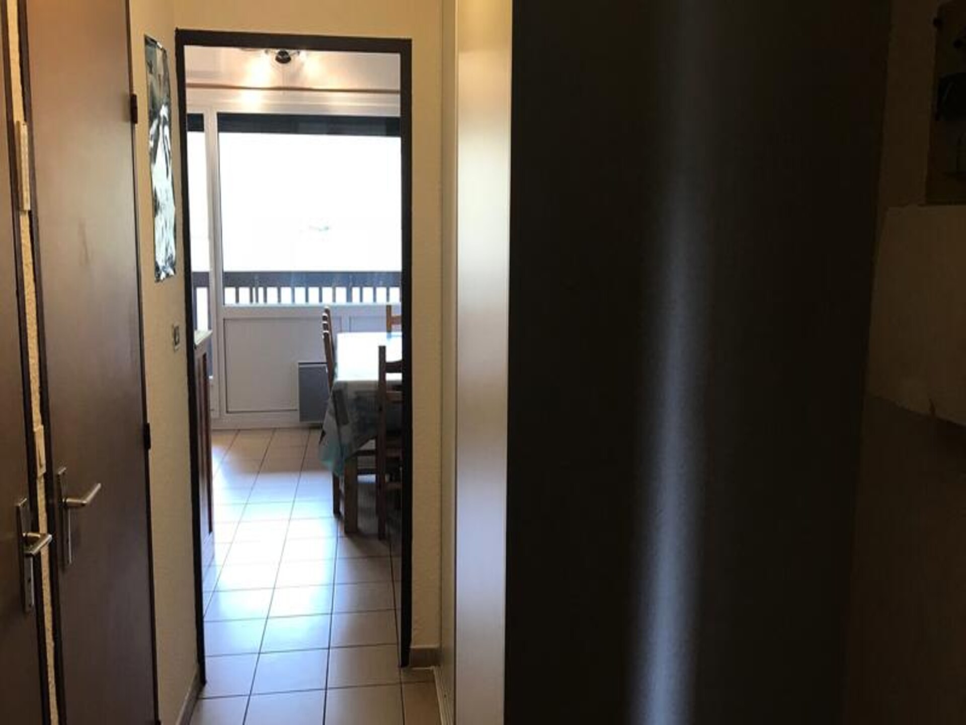 Ski-in/ski-out duplex voor 6 personen met balkon in Montgenèvre - foto 7
