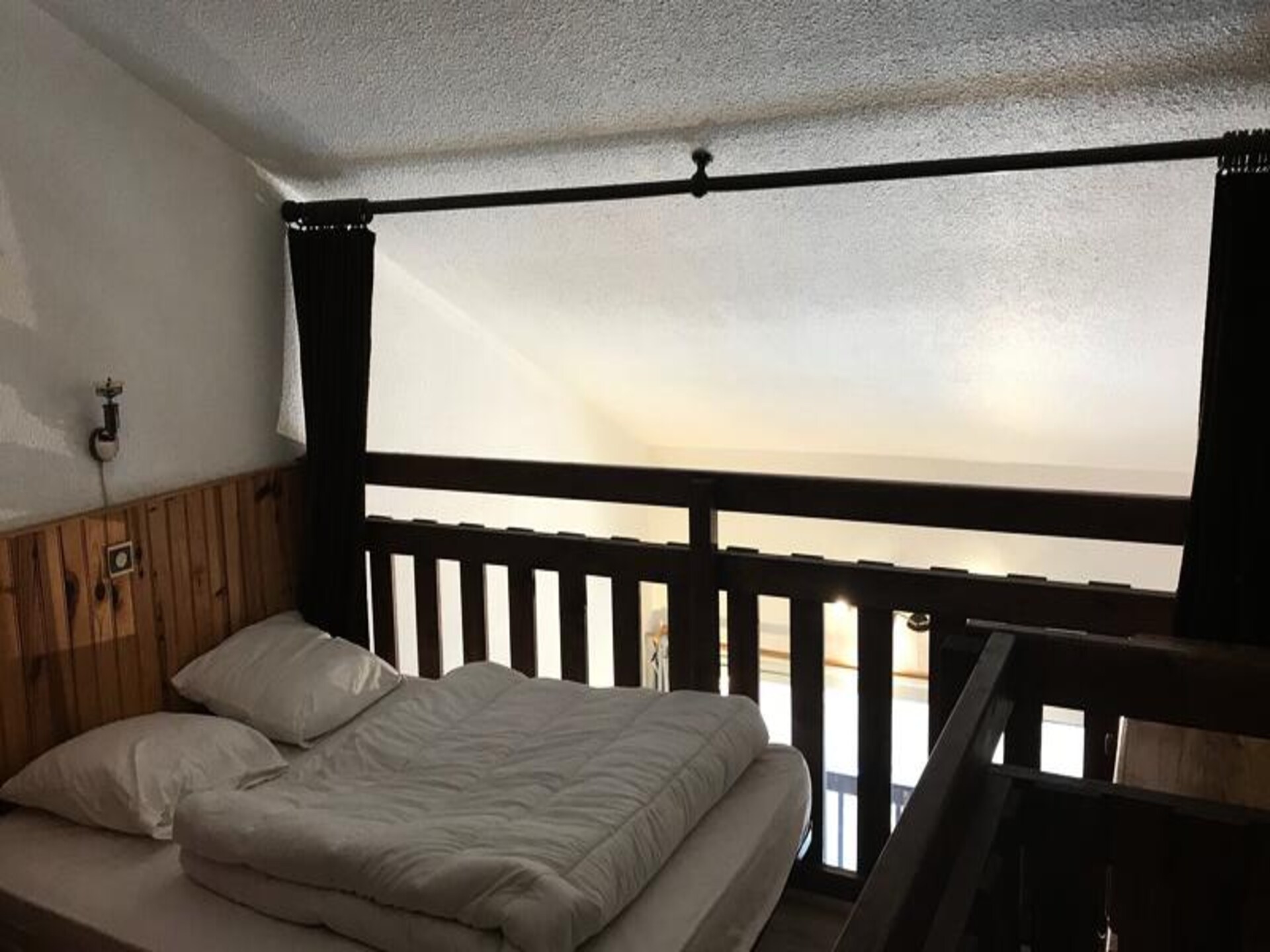 Ski-in/ski-out duplex voor 6 personen met balkon in Montgenèvre - foto 8