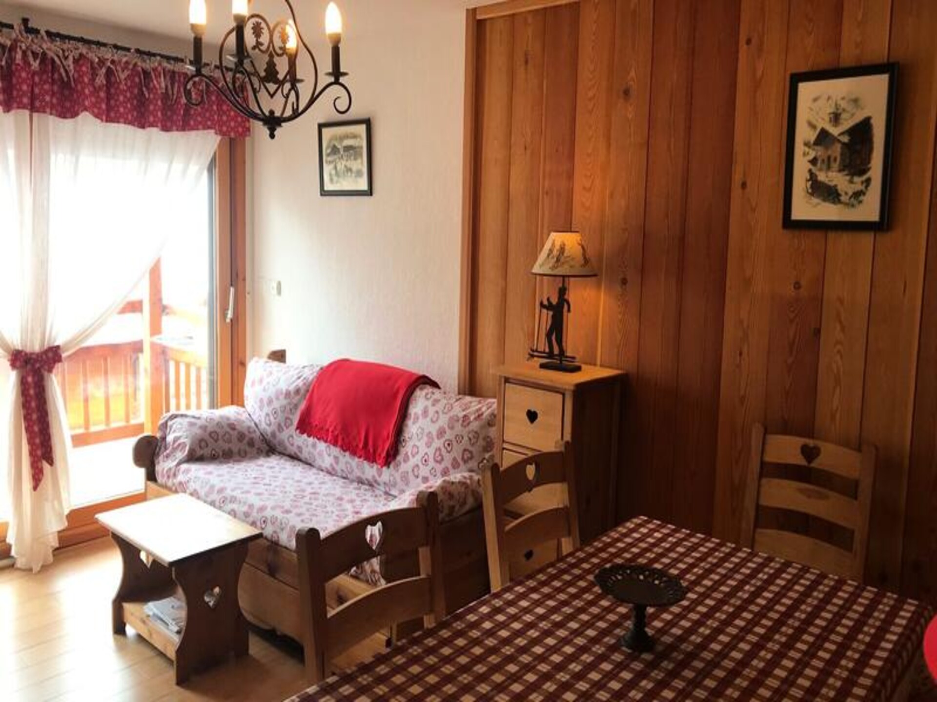 Appartement op 30m van de piste met zuidterras en adembenemend uitzicht - foto 2