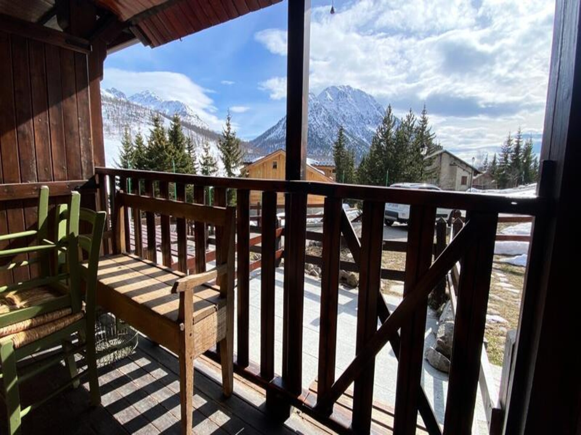 Knus appartement op 400 meter van de piste in Montgenèvre - foto 5