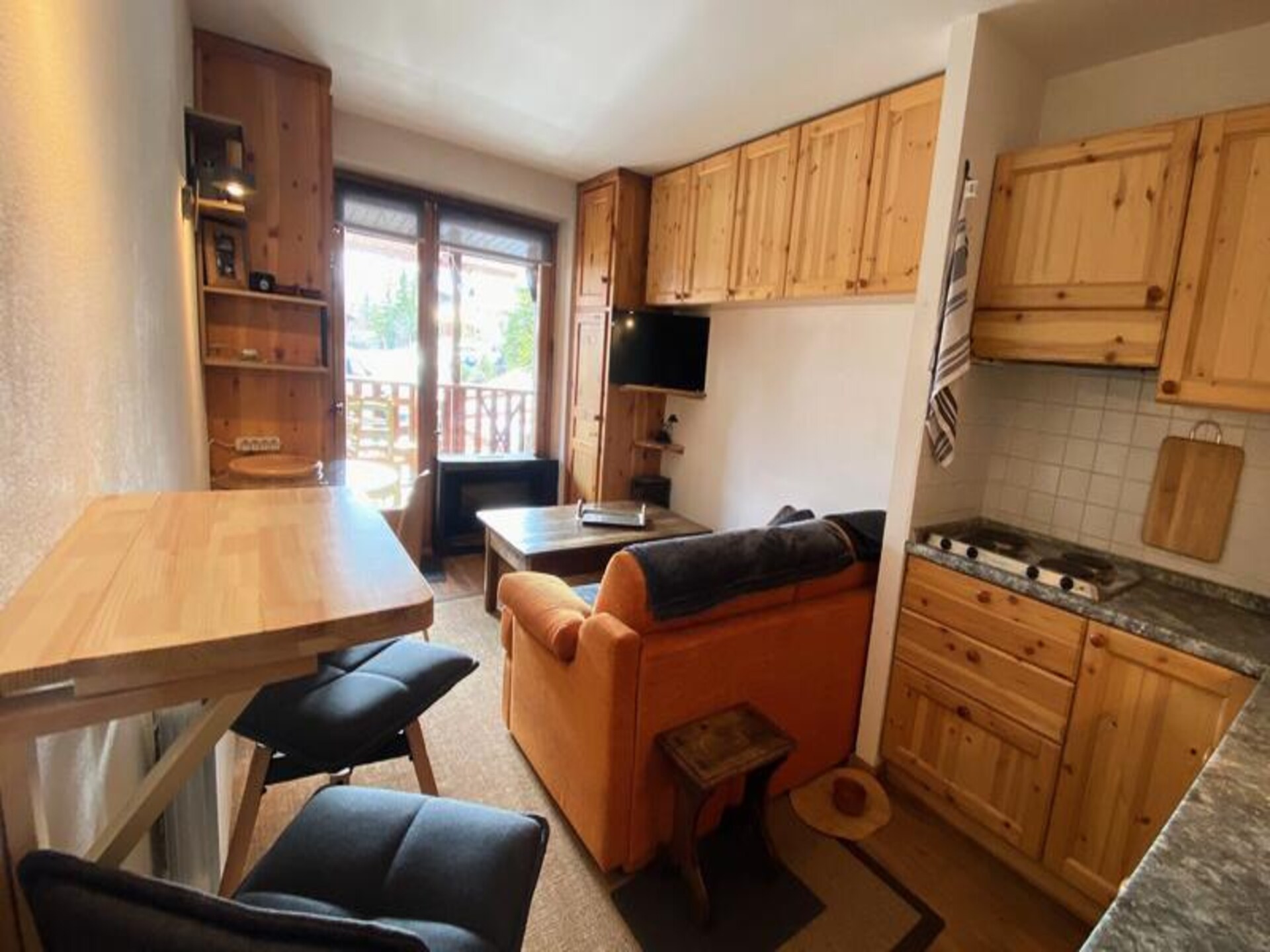Knus appartement op 400 meter van de piste in Montgenèvre - foto 11