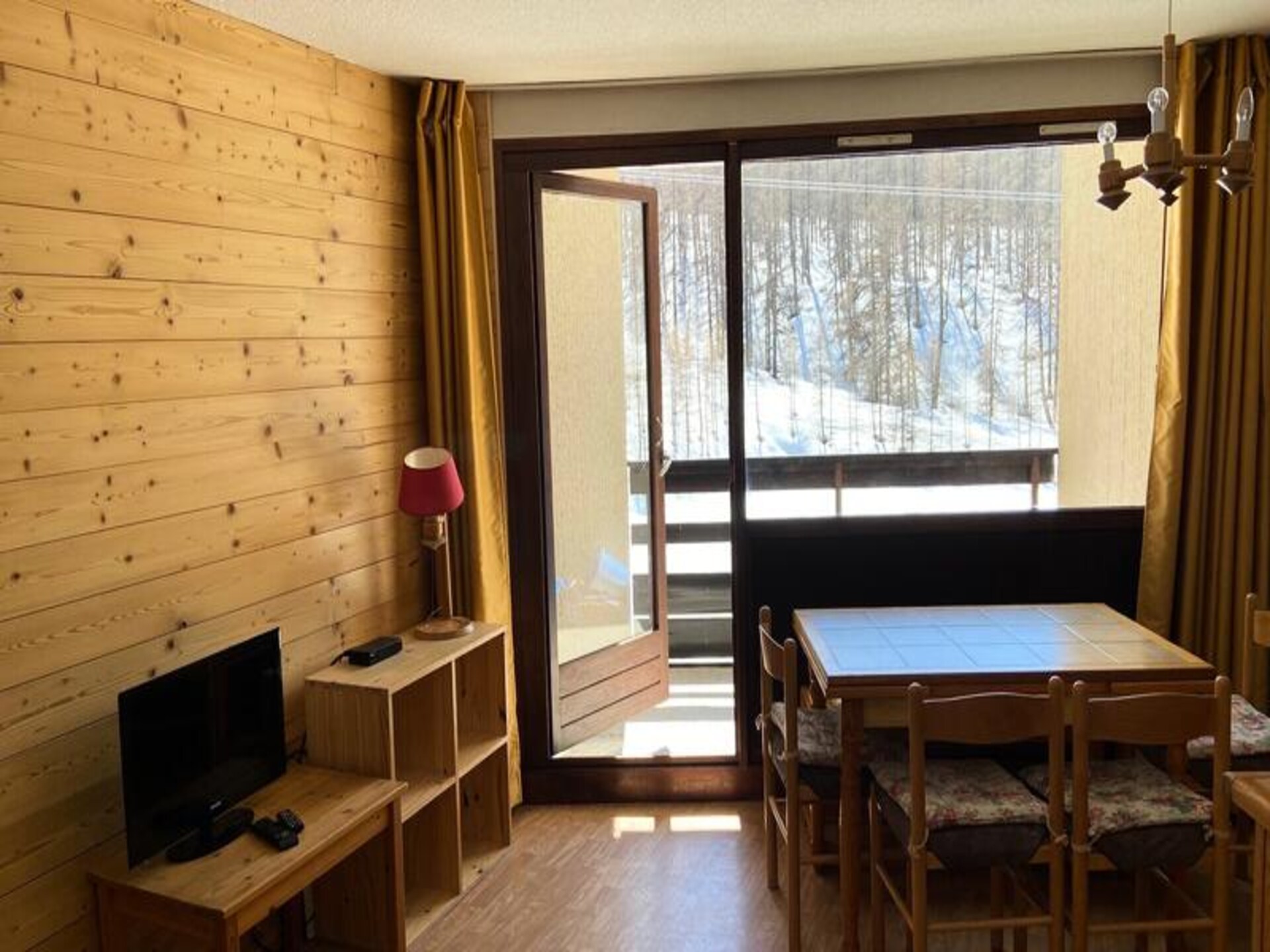 Appartement 6p direct aan de piste in Montgenèvre met balkon - foto 4