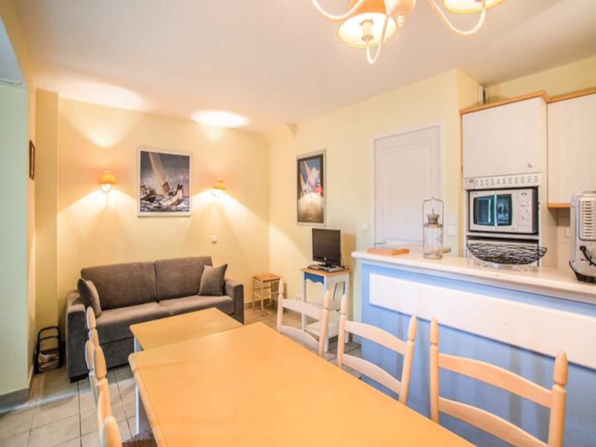 Knus appartement voor 6 in Fort-Mahon-Plage met tuin, vlakbij het strand - foto 14