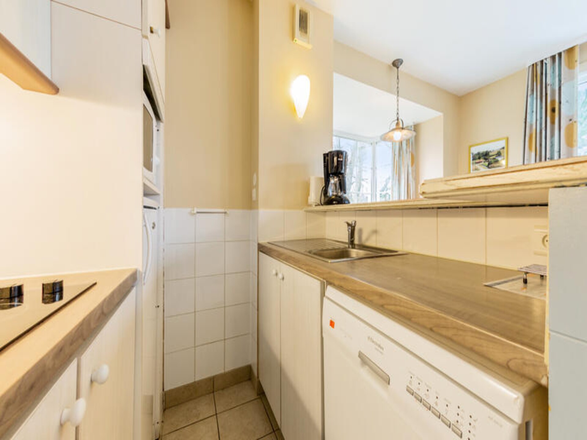 Ruim appartement voor 8 bij strand Fort-Mahon-Plage, tuin - foto 13