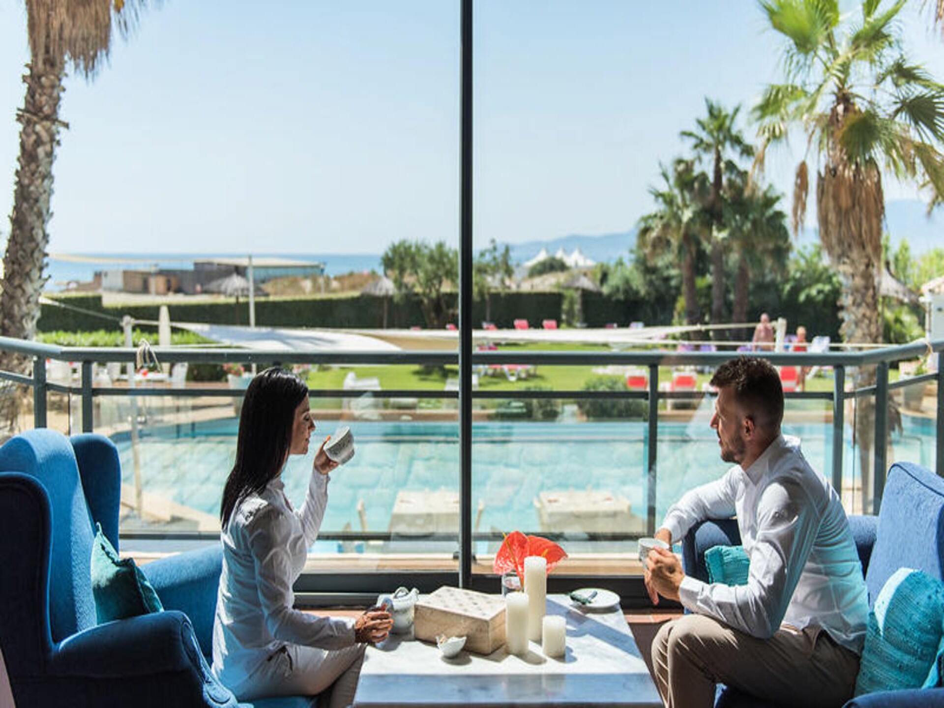 Appartement aan zandstrand Canet met zwembad, sauna & hond toegestaan - foto 9