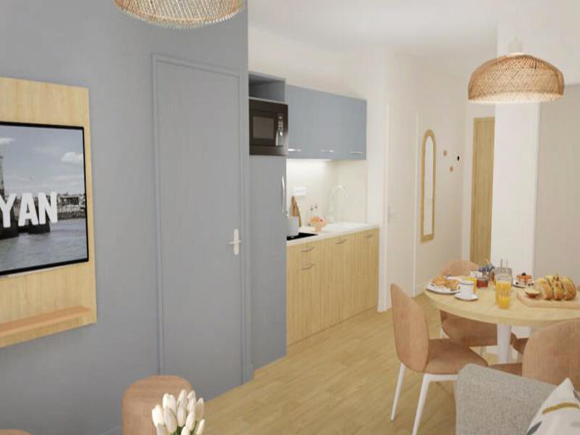 Modern appartement op 150 meter van het strand in Royan - foto 10