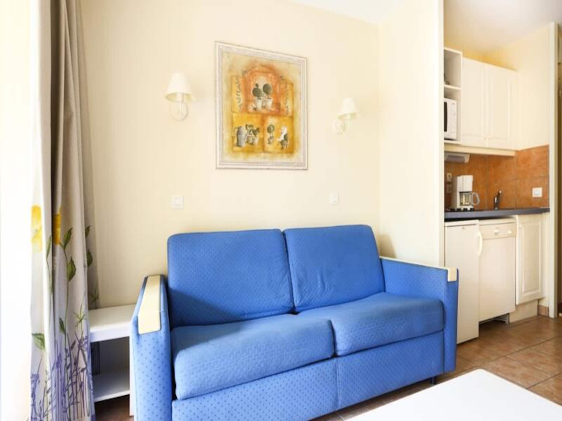 Knus appartement nabij strand Les Issambres, 4 personen - foto 12