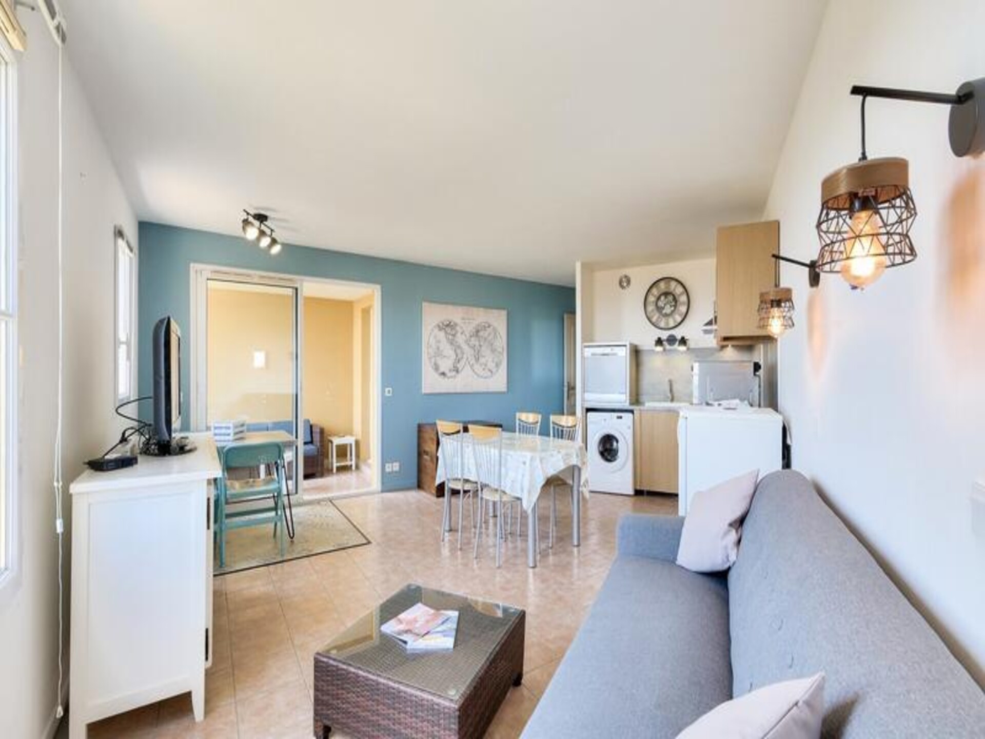 Zonnig appartement met zeezicht en tuin nabij Sainte-Maxime - foto 9