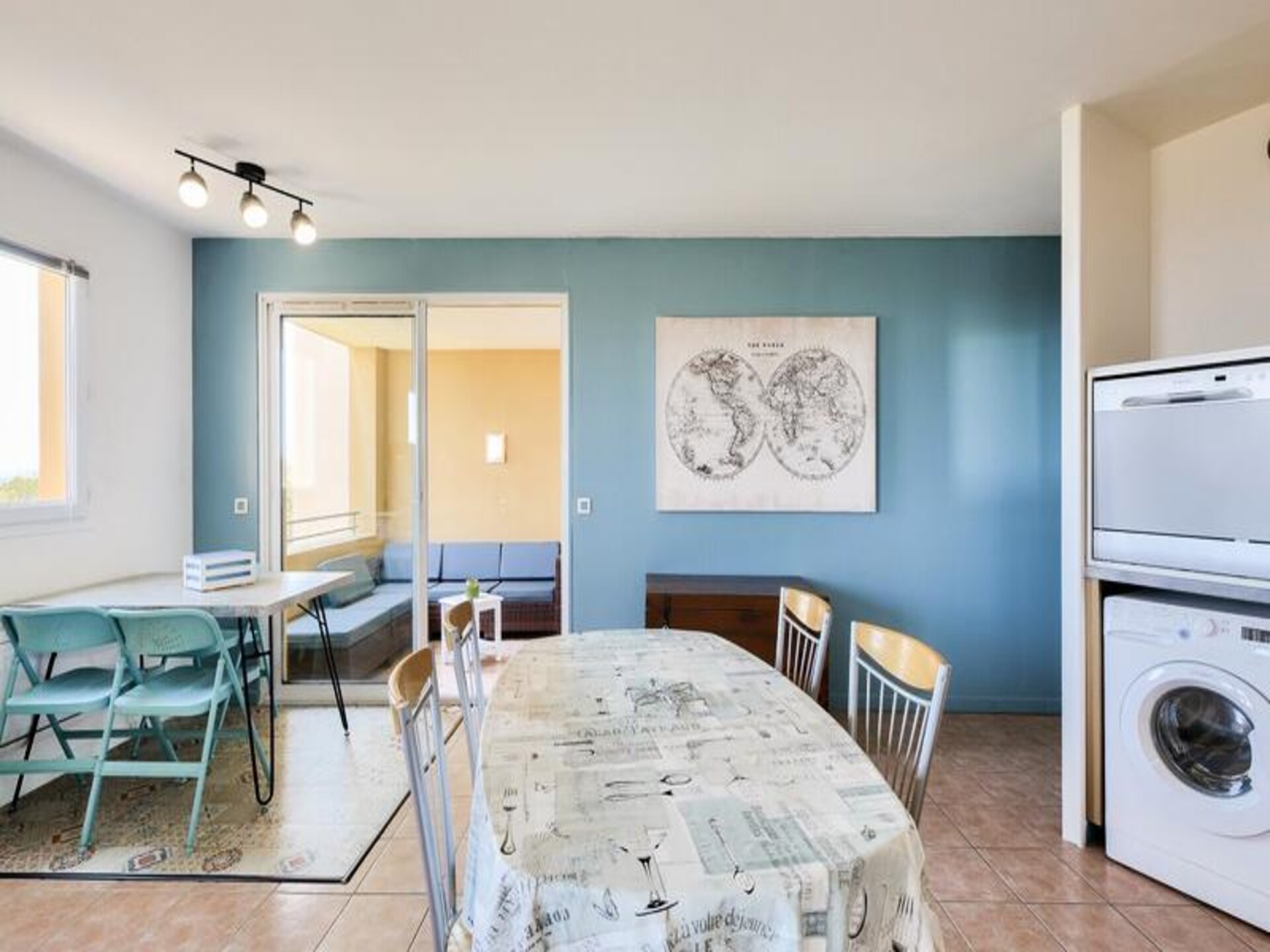Zonnig appartement met zeezicht en tuin nabij Sainte-Maxime - foto 15