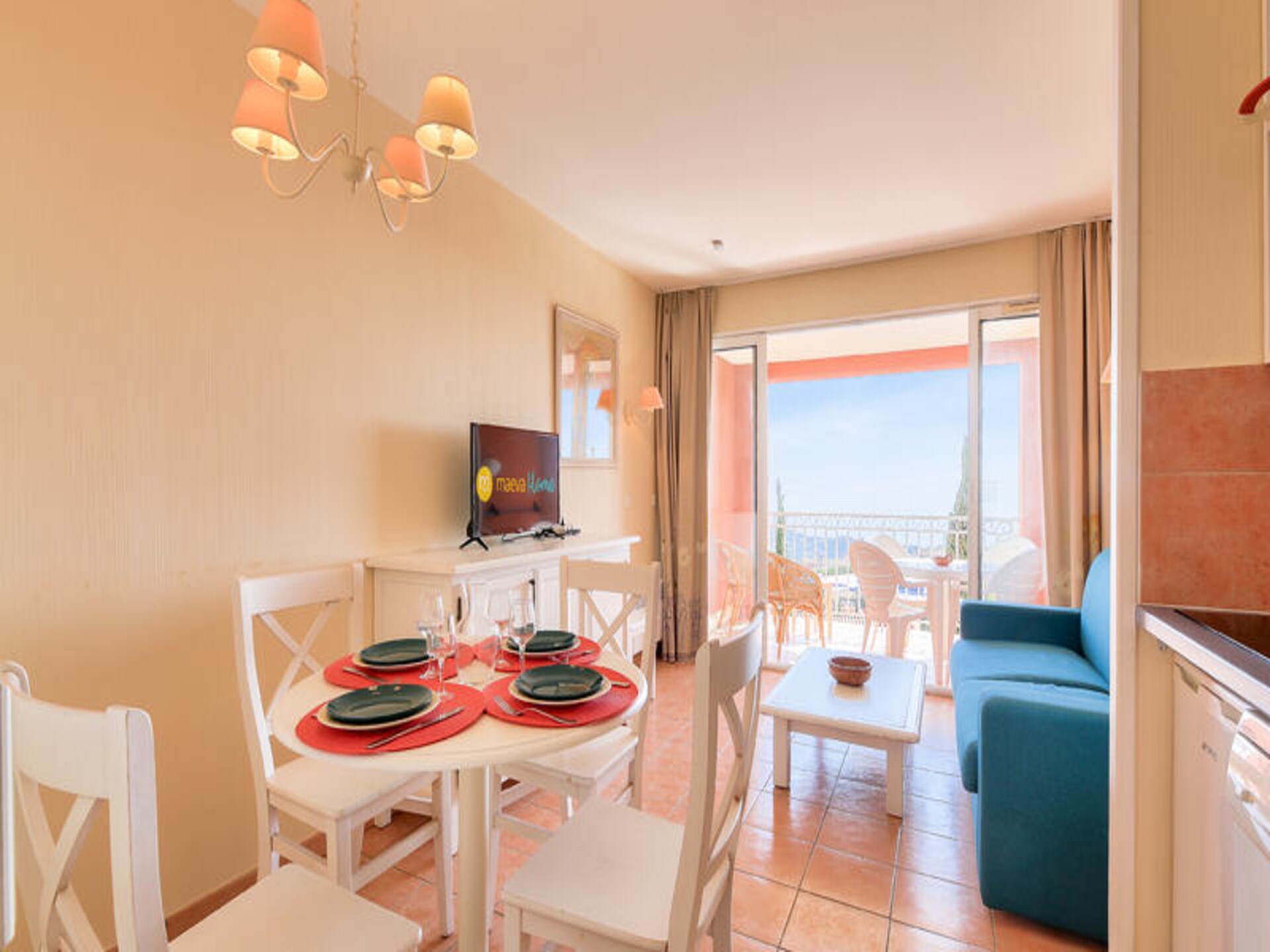 Zonnig appartement met zeezicht nabij Sainte-Maxime - foto 12