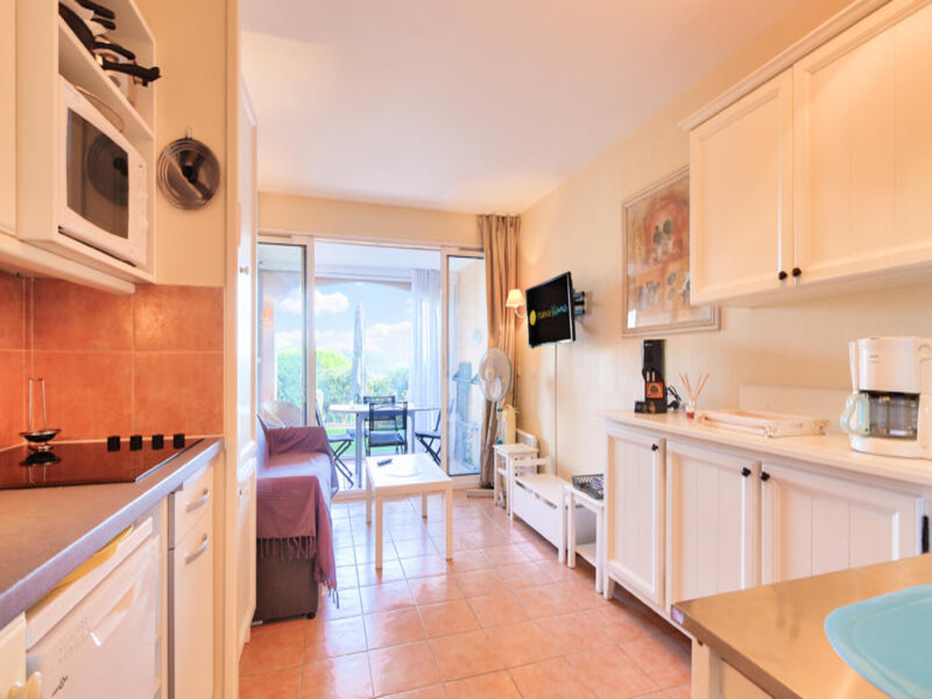 Knus appartement met zeezicht en tuin in Les Issambres - foto 12
