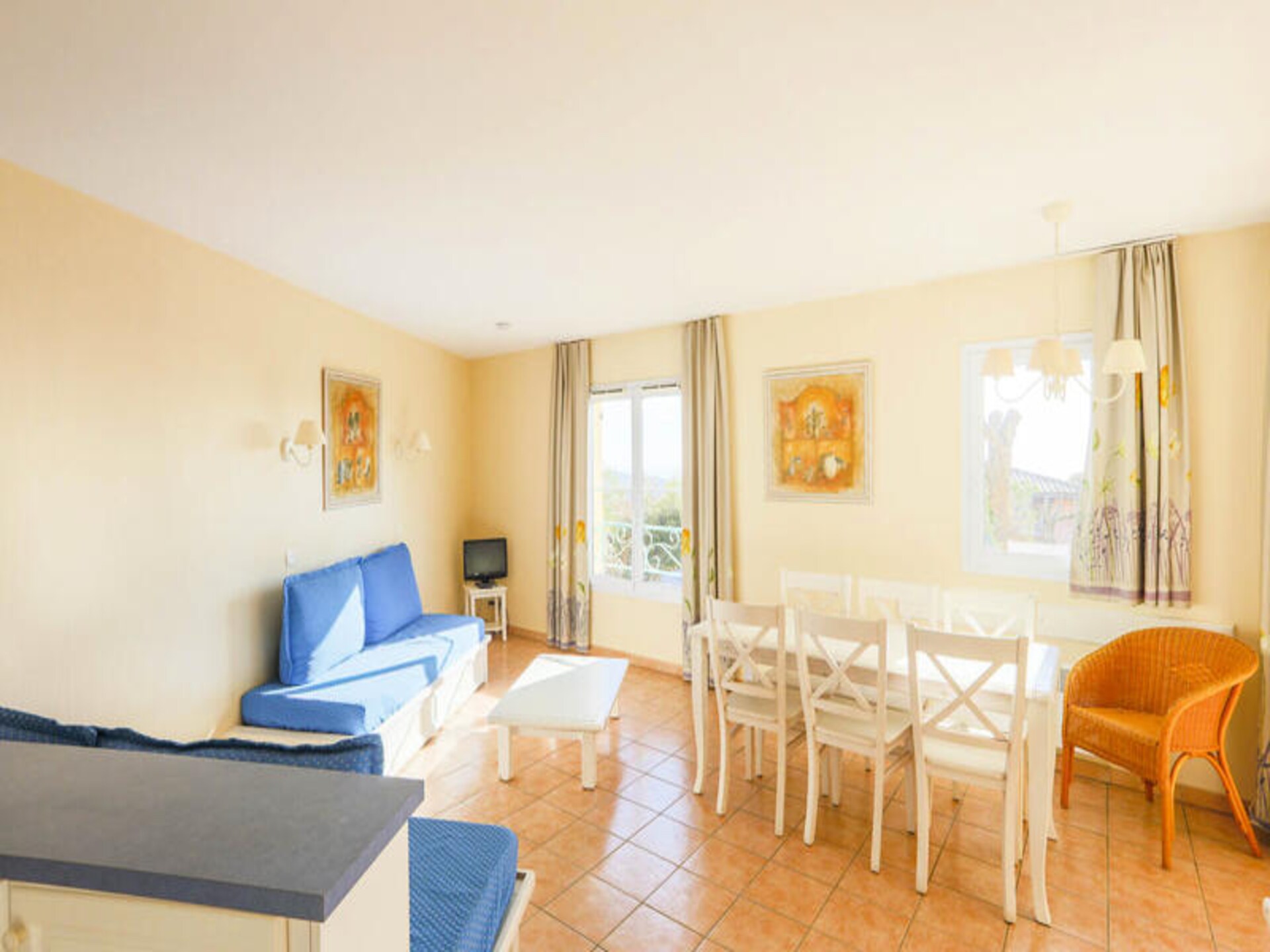 Ruim zeezichtappartement met zwembad in Les Issambres, Côte d'Azur - foto 13