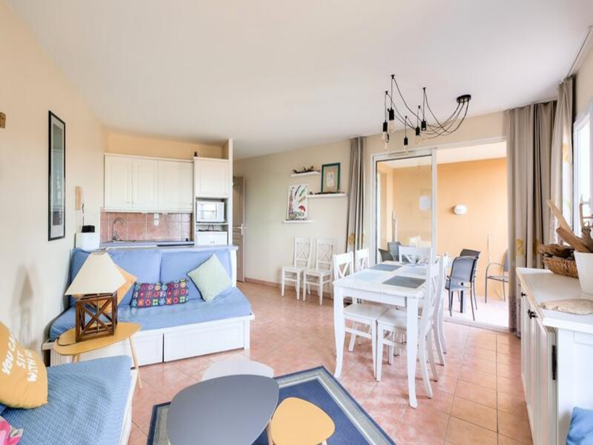 Luchtig appartement met tuin en zeezicht nabij Sainte-Maxime - foto 9