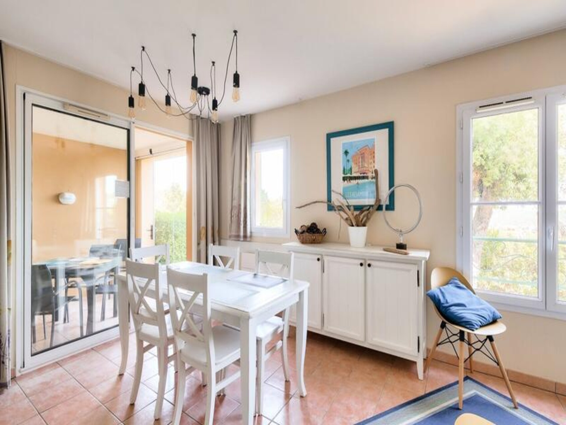 Luchtig appartement met tuin en zeezicht nabij Sainte-Maxime - foto 15
