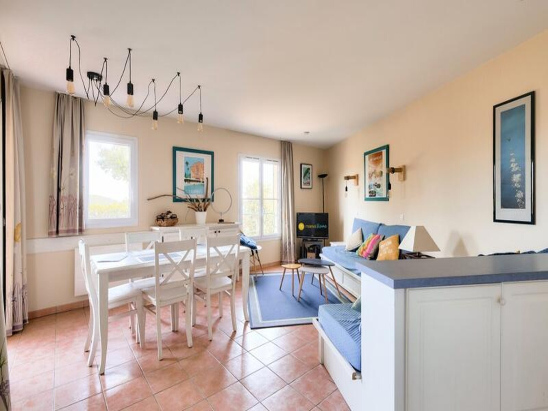 Luchtig appartement met tuin en zeezicht nabij Sainte-Maxime - foto 16