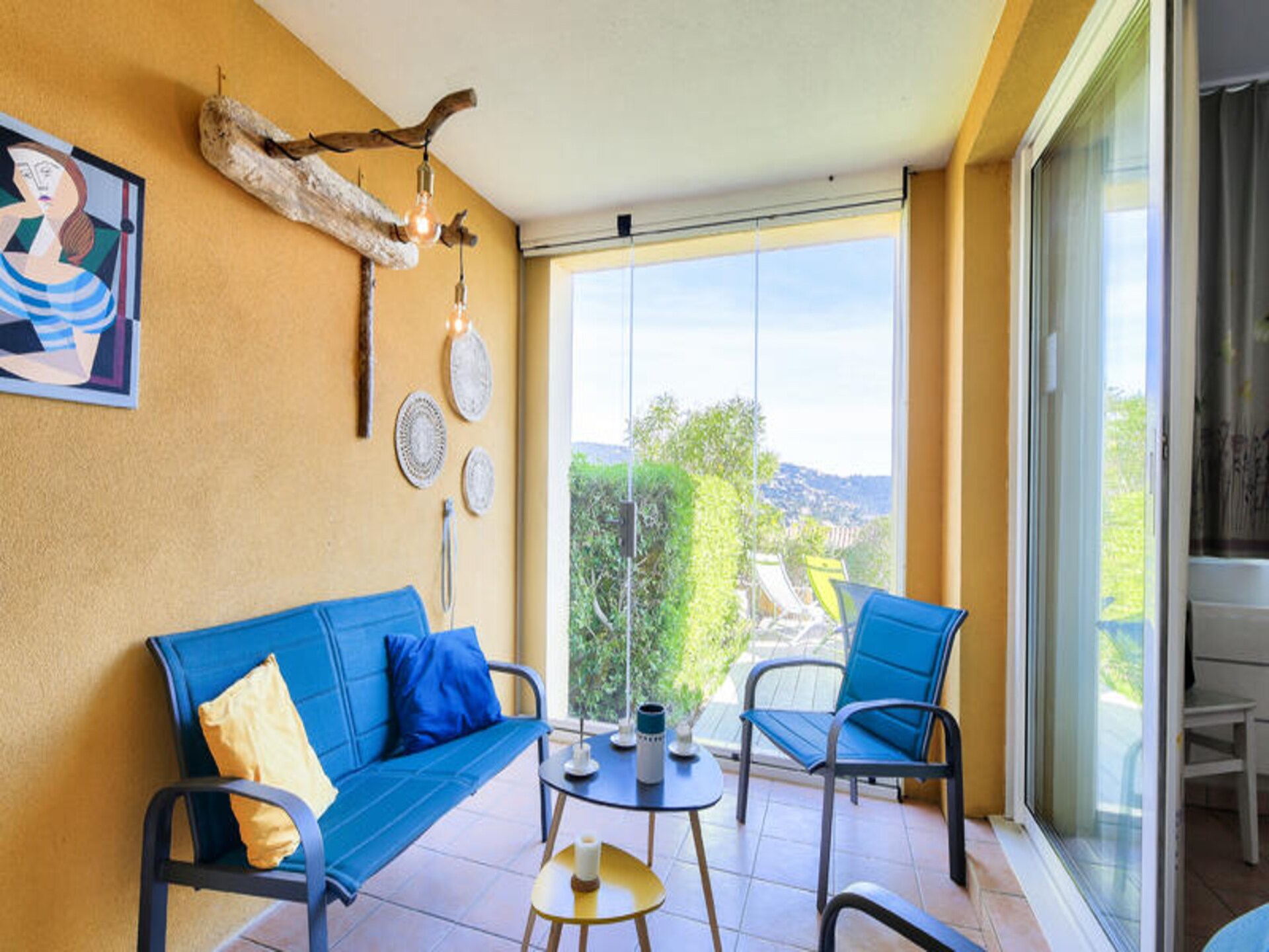 Luchtig appartement met tuin en zeezicht nabij Sainte-Maxime - foto 23