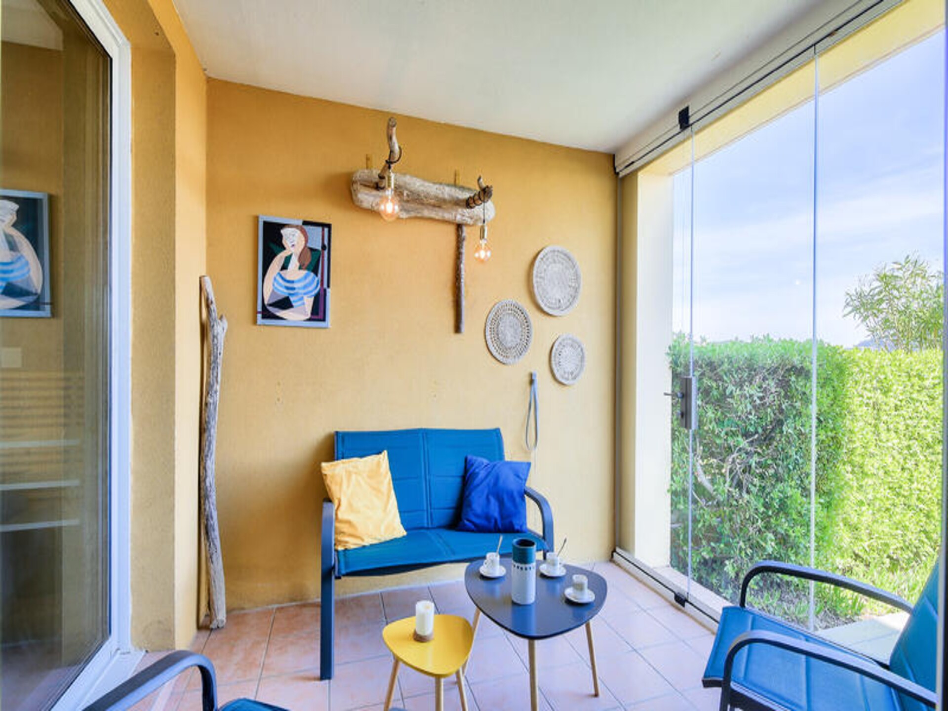 Luchtig appartement met tuin en zeezicht nabij Sainte-Maxime - foto 24