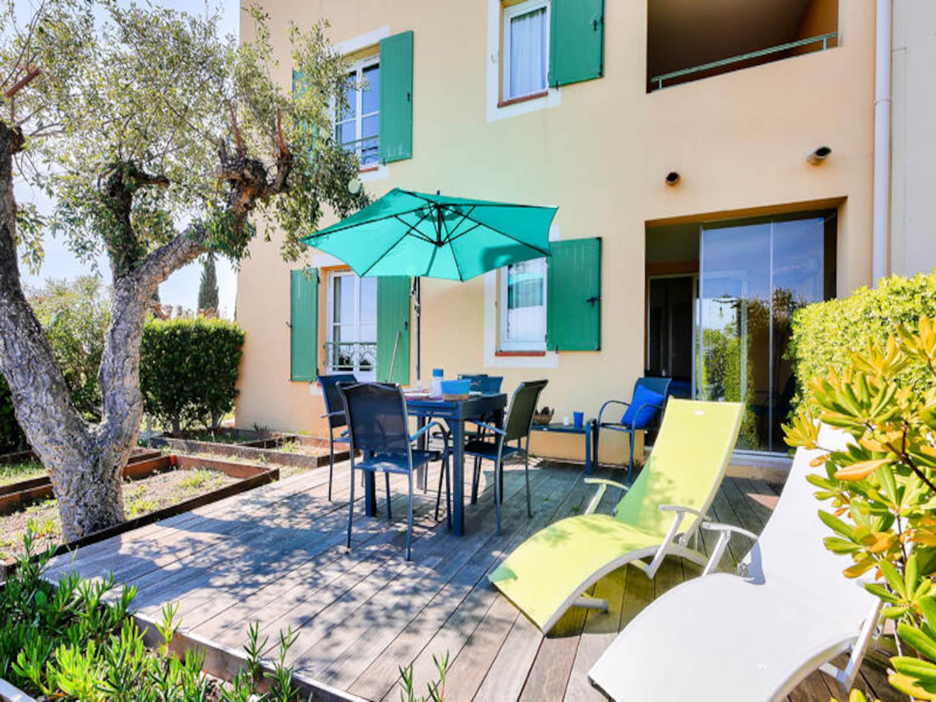 Luchtig appartement met tuin en zeezicht nabij Sainte-Maxime - foto 26