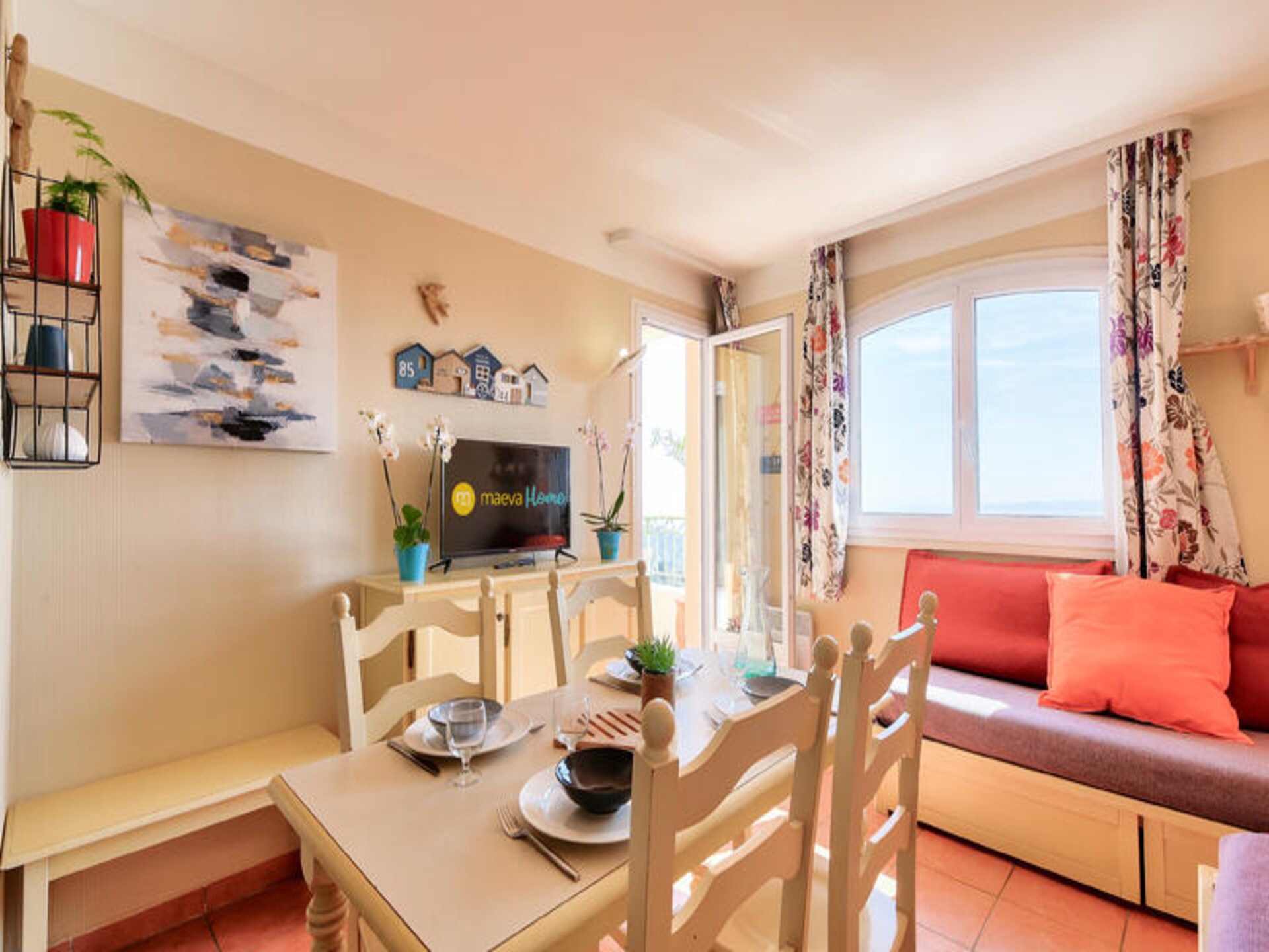 Zonnig appartement met zeezicht en zwembad in Les Issambres - foto 14