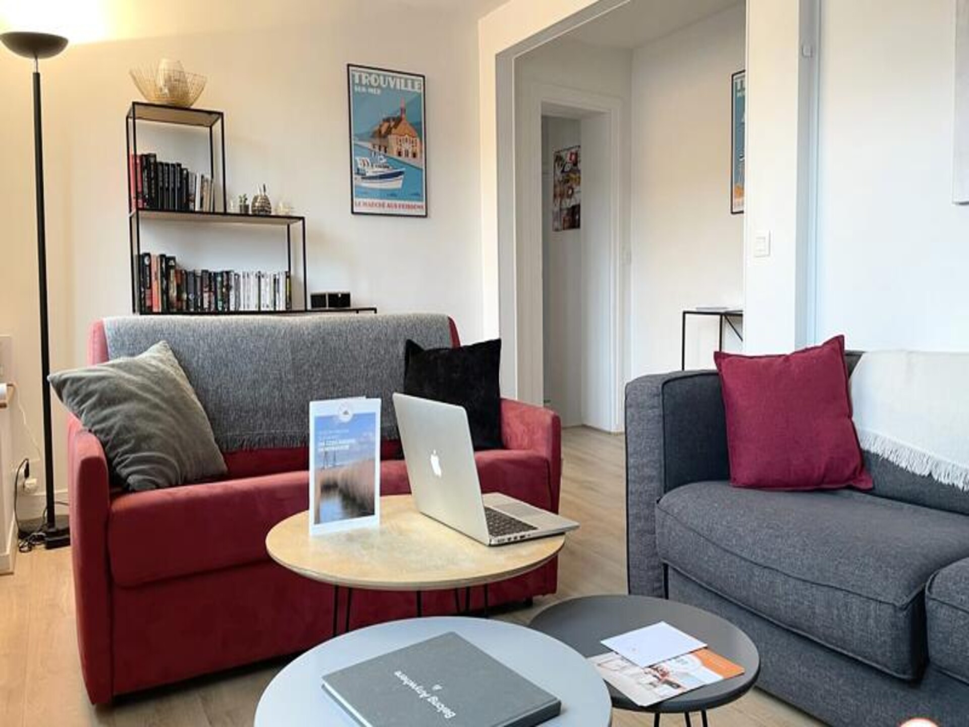 Duplex voor 6 personen bij strand en casino van Trouville-sur-Mer - foto 7