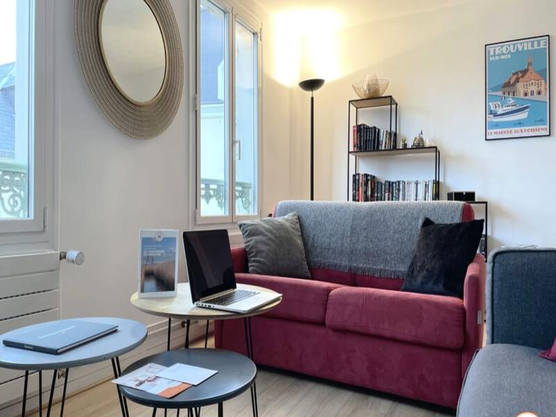 Duplex voor 6 personen bij strand en casino van Trouville-sur-Mer - foto 14