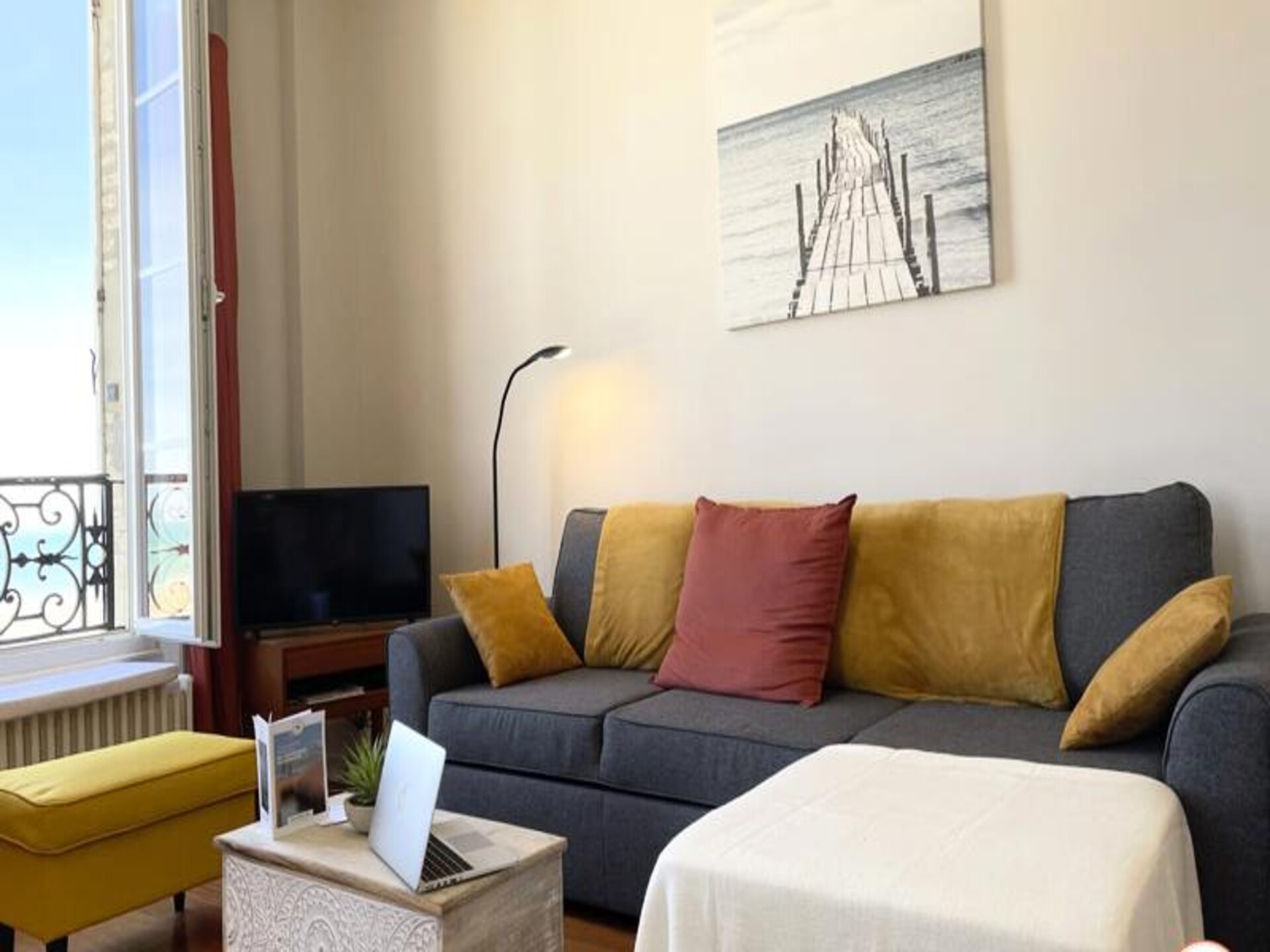 Roches Normandes: Appartement met Zeezicht en Terras in Trouville-sur-Mer - foto 7