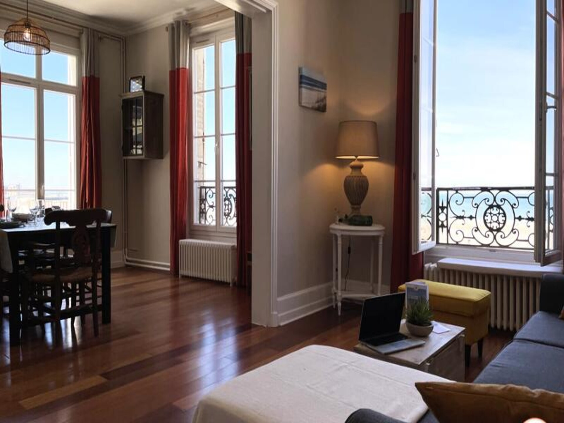 Roches Normandes: Appartement met Zeezicht en Terras in Trouville-sur-Mer - foto 8