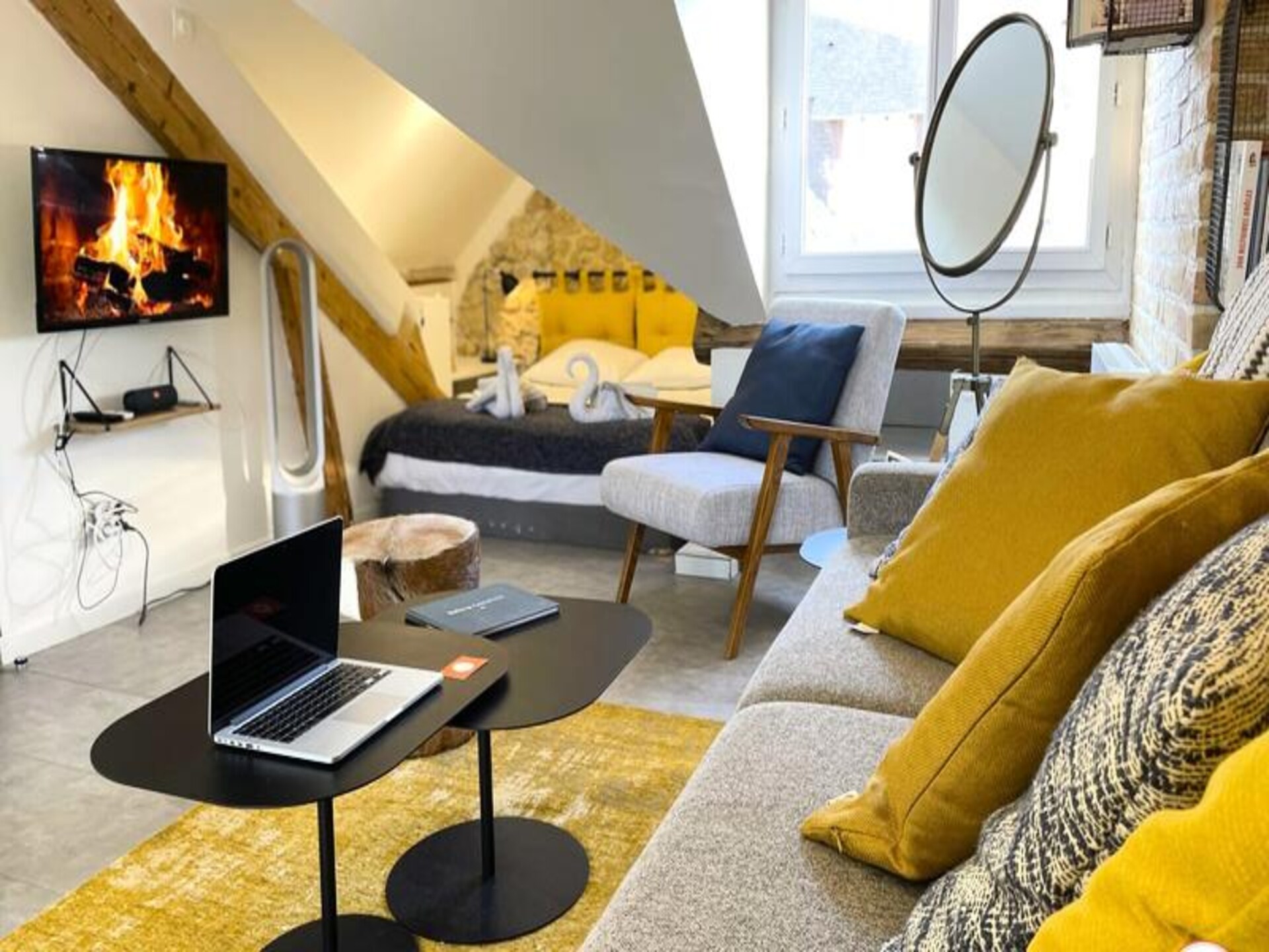 Stijlvolle loft met zeezicht op 50m van het strand en casino van Trouville - foto 11