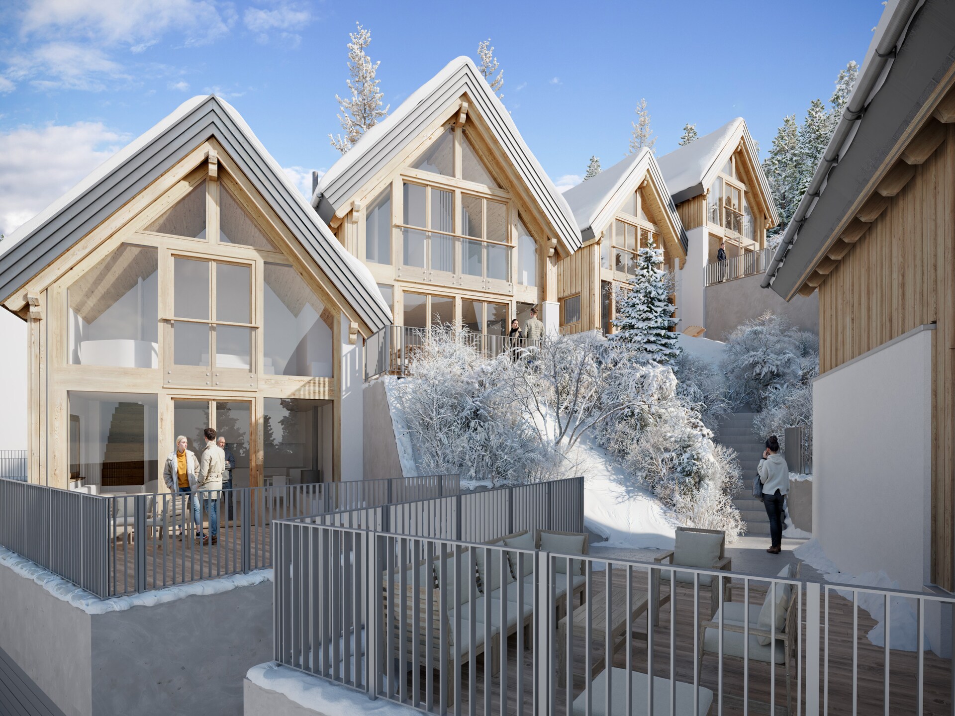 Modern vakantiehuis Rehfugium Lachtal 2 met sauna en bergzicht - foto 7