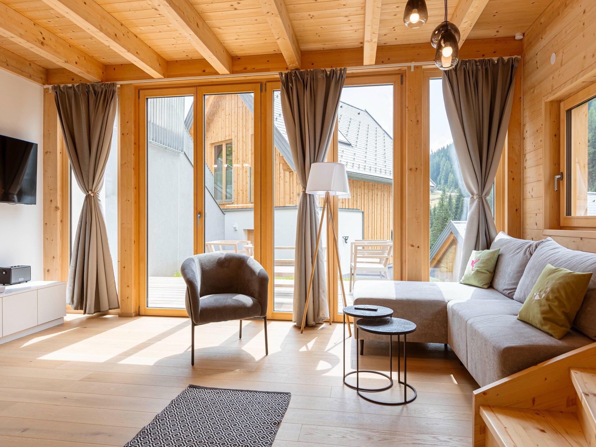 Ruim vakantiehuis Rehfugium Lachtal 3 met sauna en Alpenzicht - foto 7