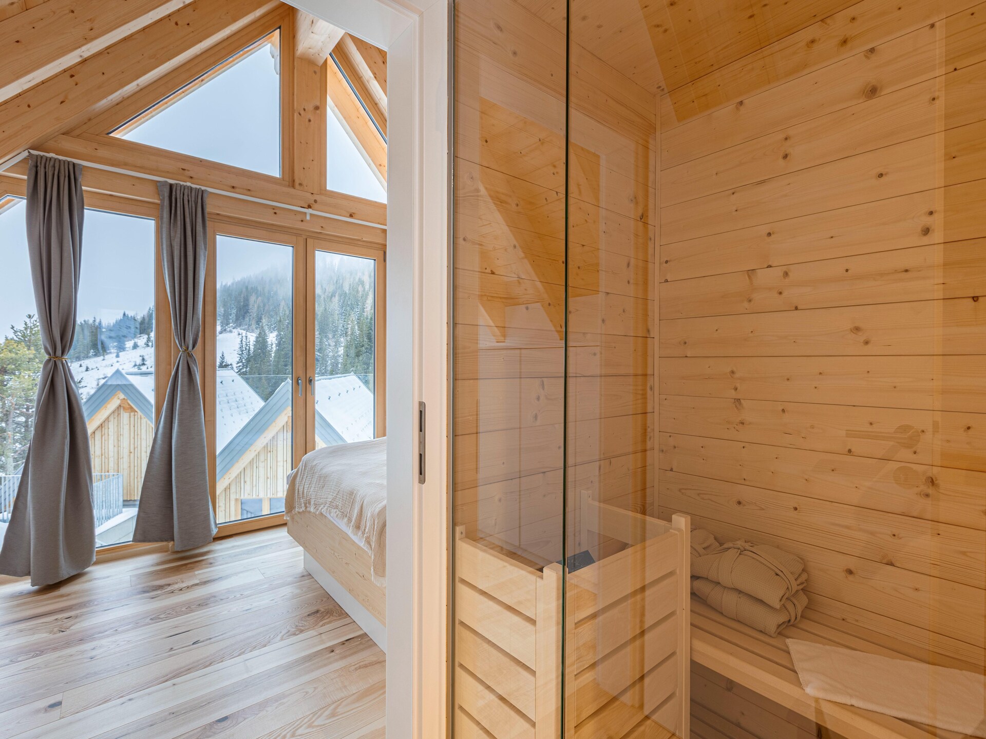 Chalet aan de golfbaan met sauna en bergzicht op 1600m hoogte - foto 15