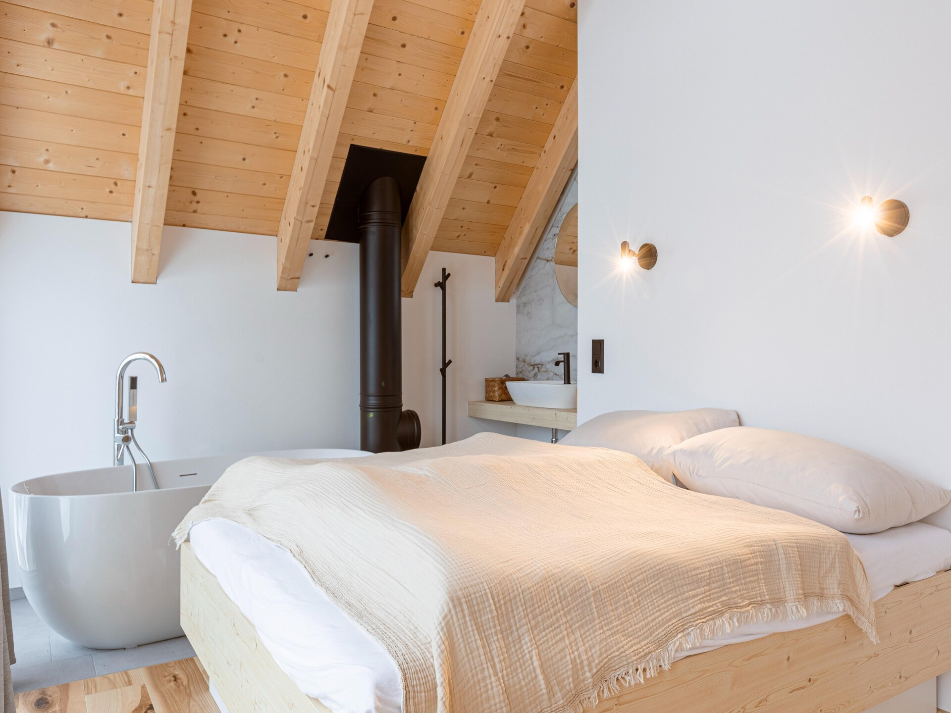 Chalet aan de golfbaan met sauna en bergzicht op 1600m hoogte - foto 12