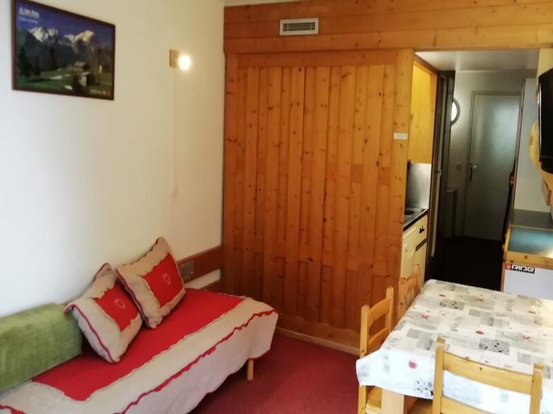 Studio met balkon en Mont Blanc uitzicht in Bourg Saint Maurice - foto 10