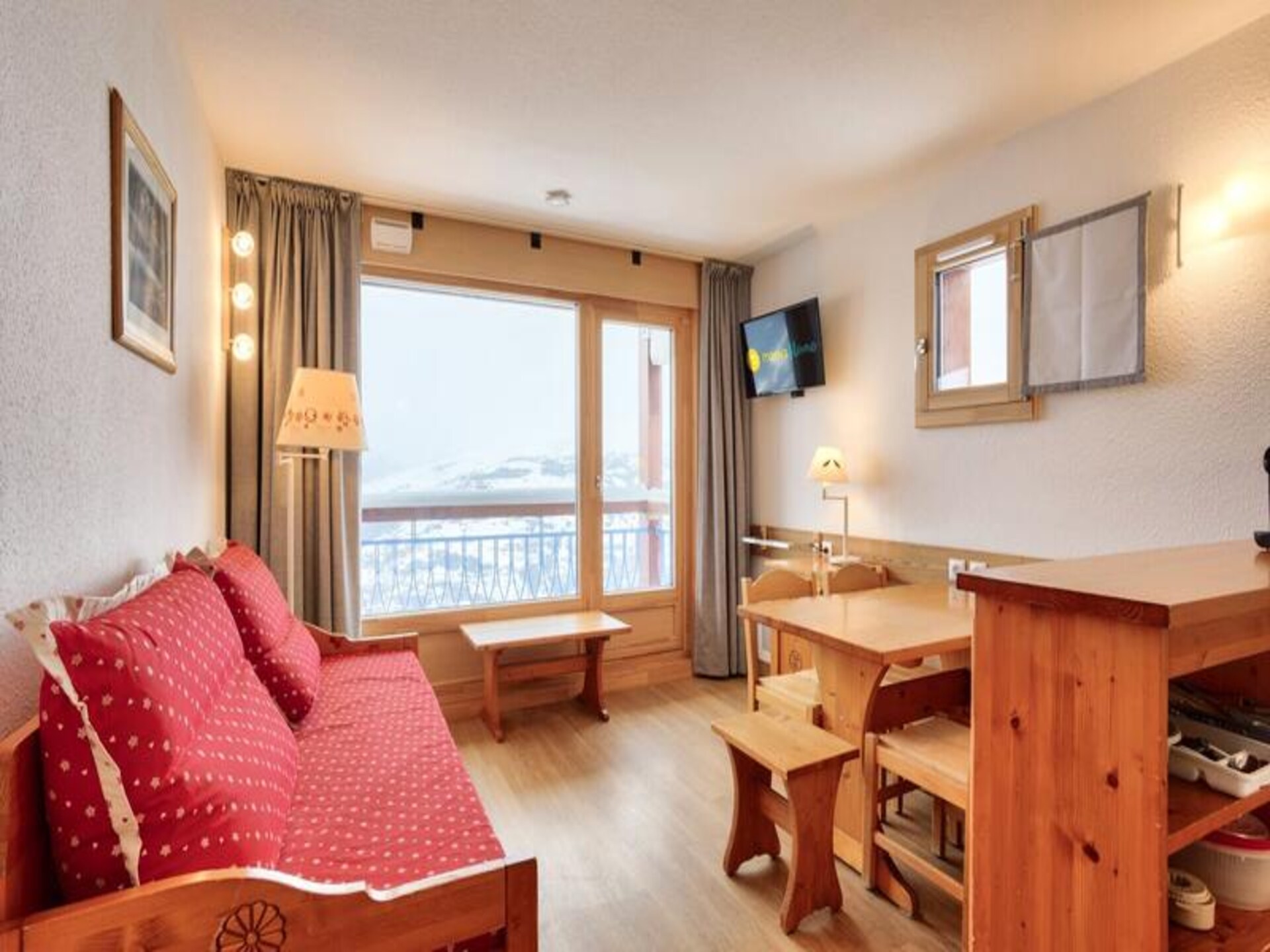 Ski-in/ski-out appartement voor 5 personen in Arc 1800, vlakbij de piste - foto 8