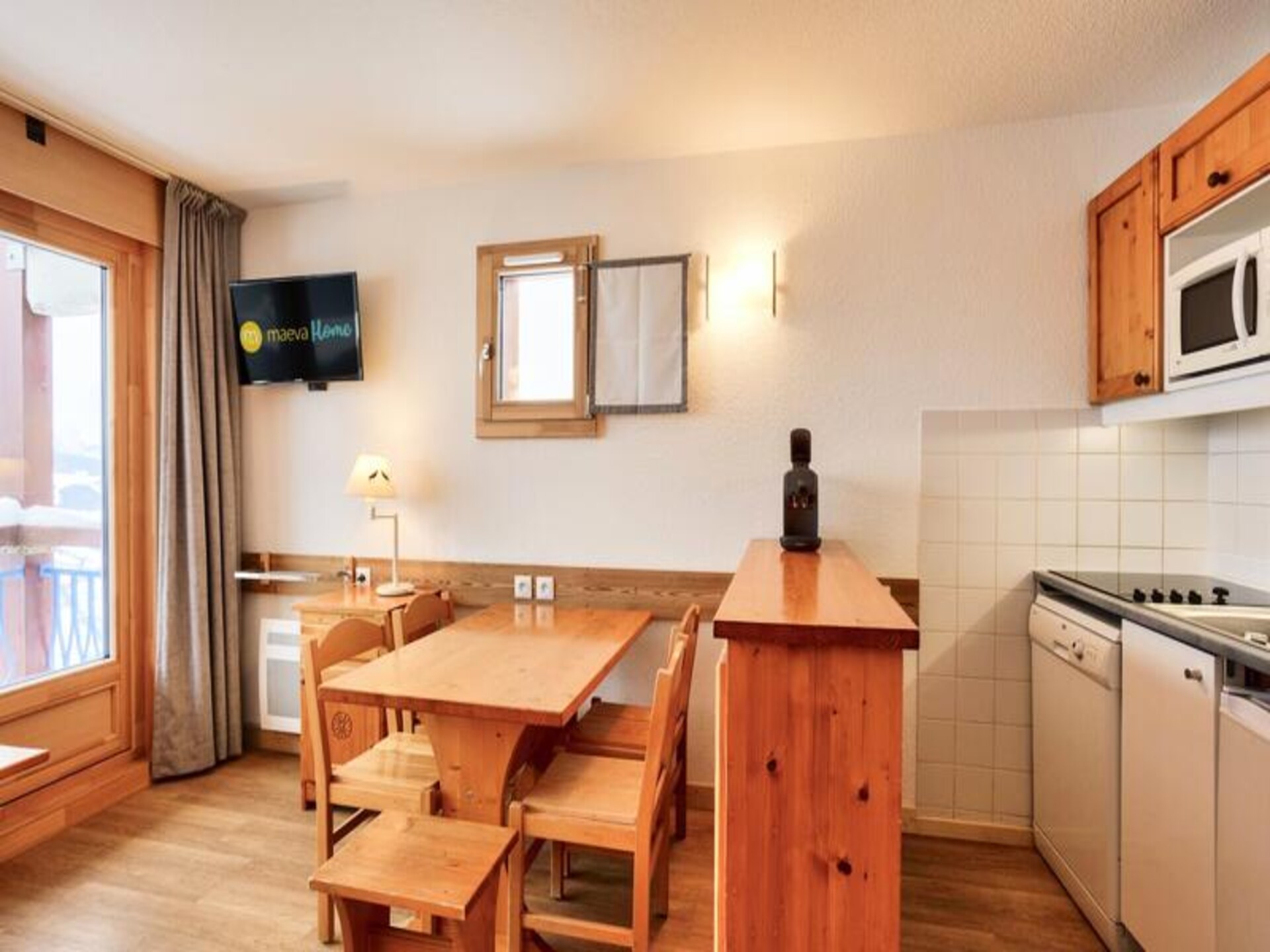 Ski-in/ski-out appartement voor 5 personen in Arc 1800, vlakbij de piste - foto 11