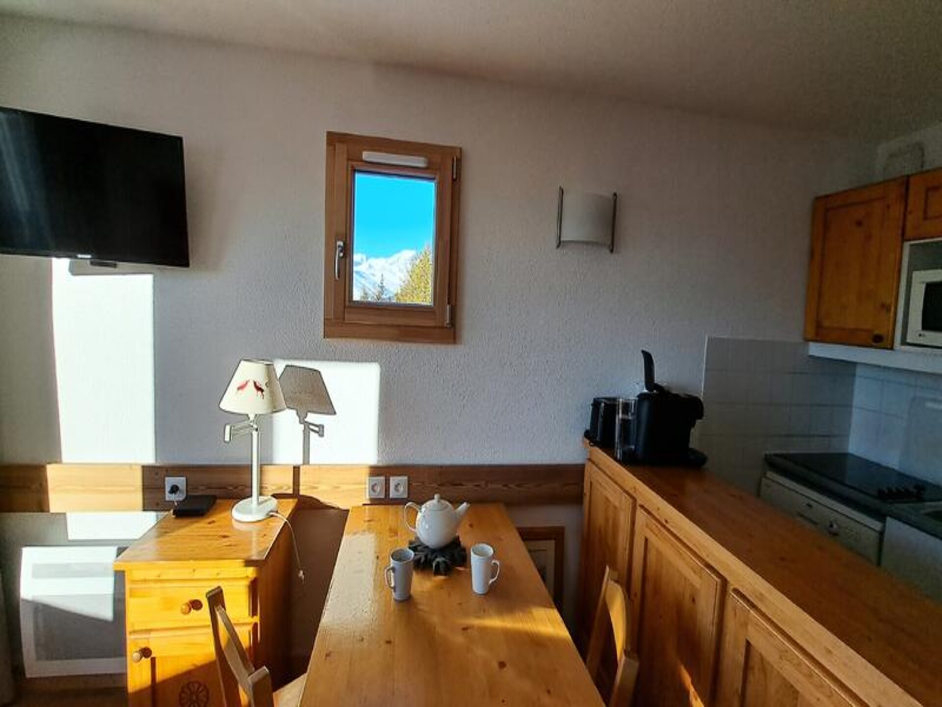 Ski-in/ski-out appartement voor 5 personen in Arc 1800, vlakbij de piste - foto 12