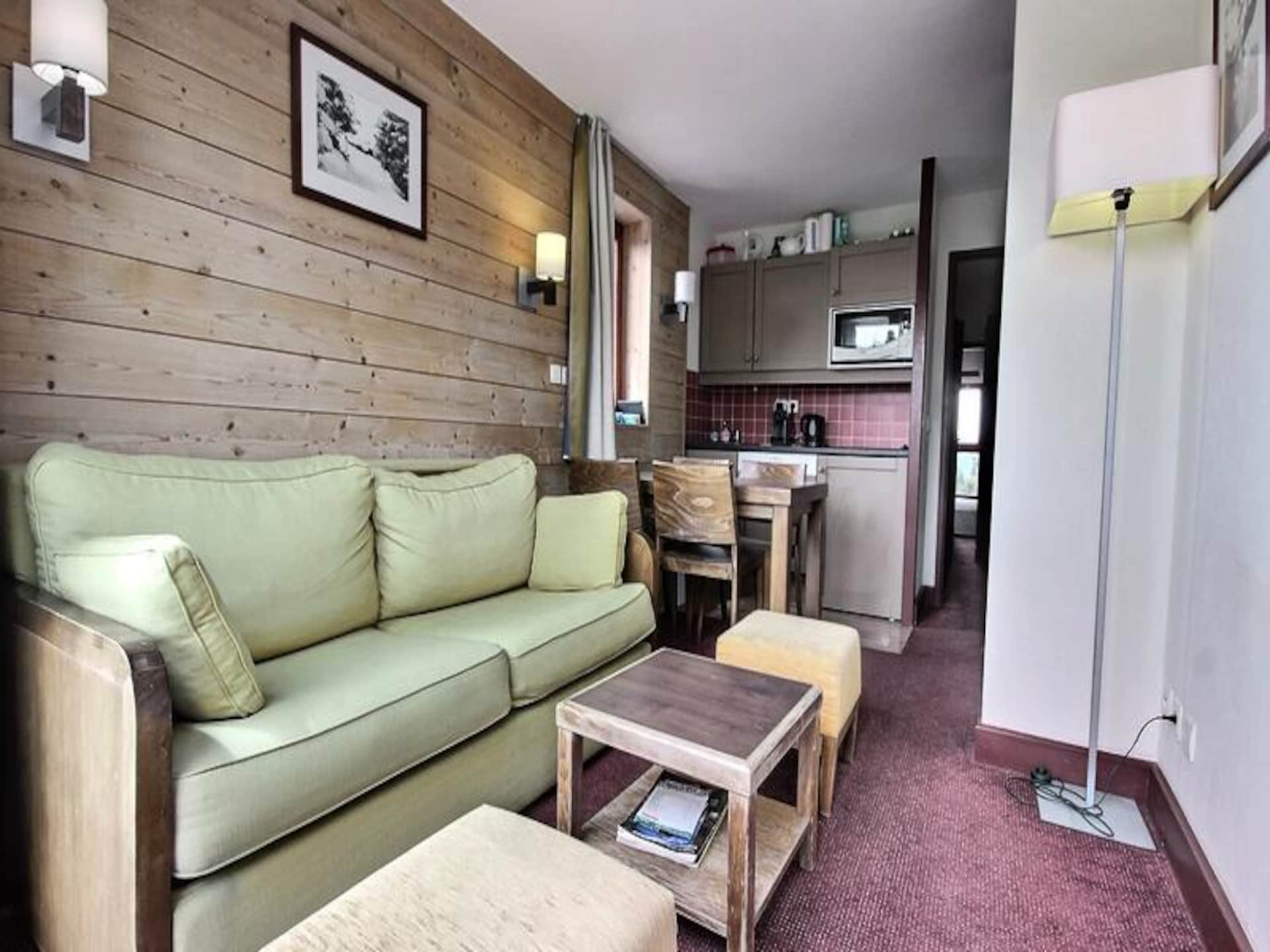 Knusse studio voor 4 in Bourg Saint Maurice, vlakbij de skipistes - foto 9