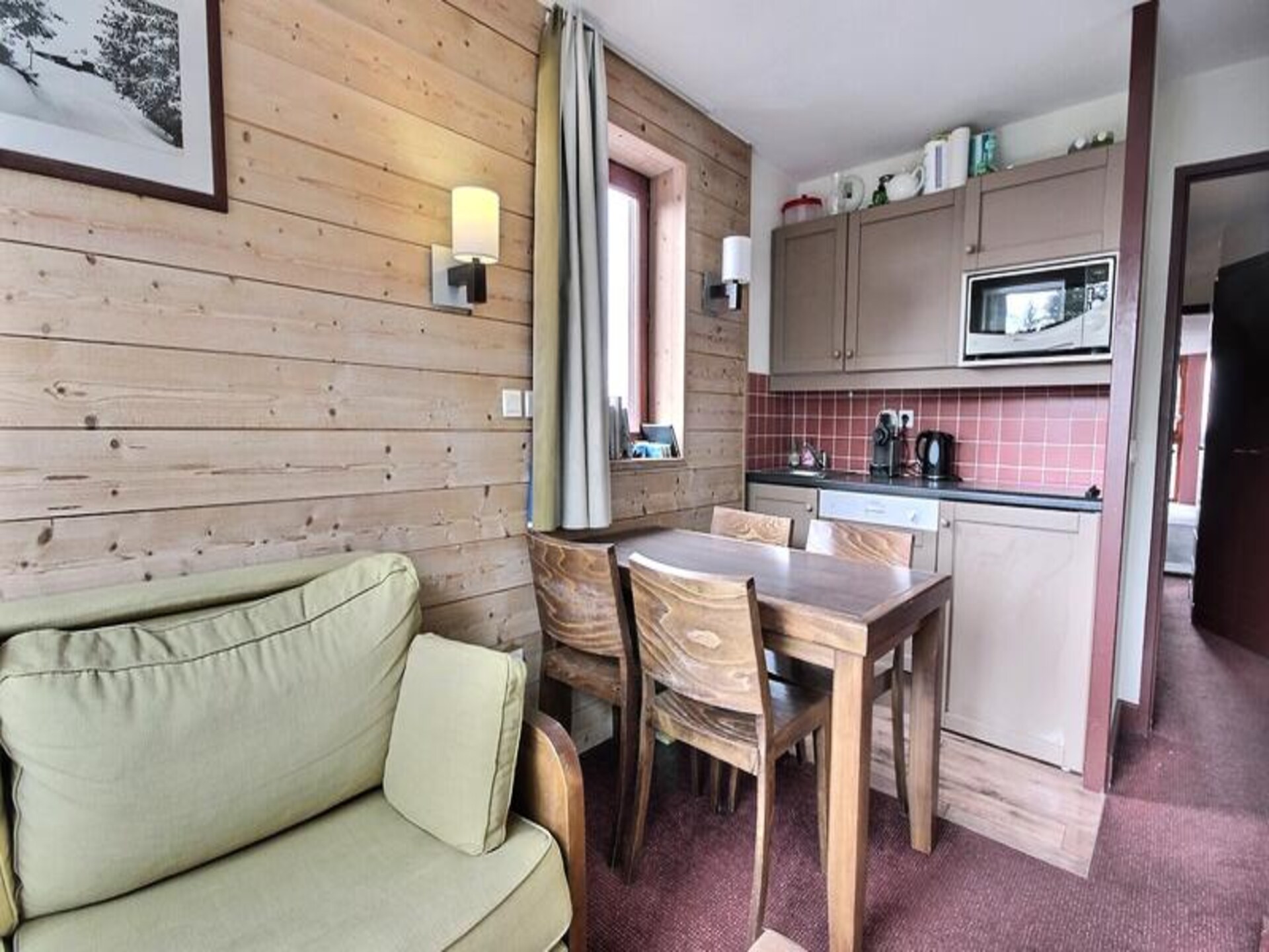 Knusse studio voor 4 in Bourg Saint Maurice, vlakbij de skipistes - foto 11