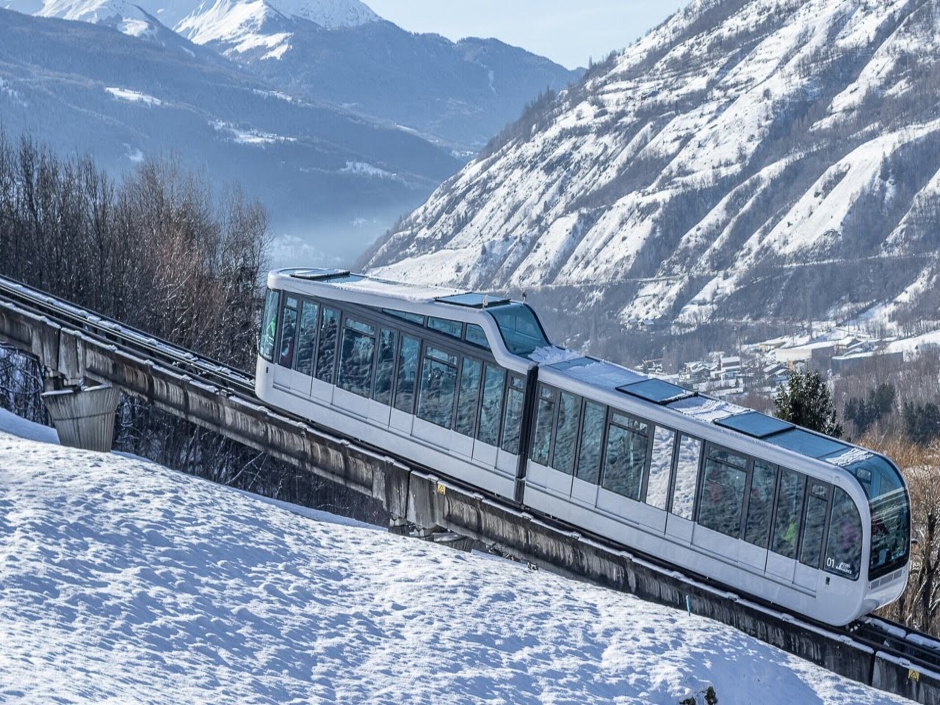 Knus appartement voor 5 aan de pistes met bergzicht in Bourg Saint Maurice - foto 33