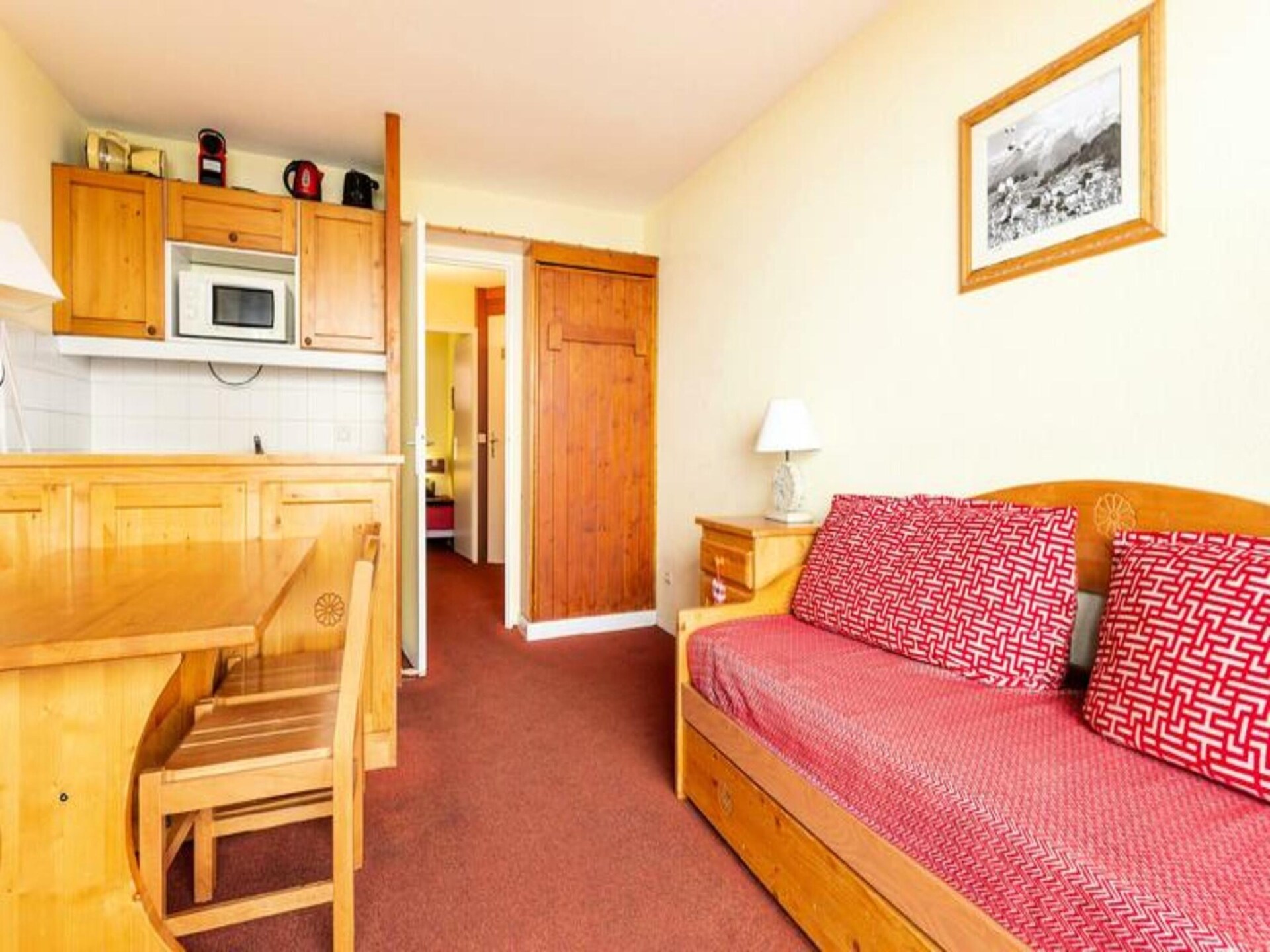 Knus appartement voor 5 aan de pistes met bergzicht in Bourg Saint Maurice - foto 15