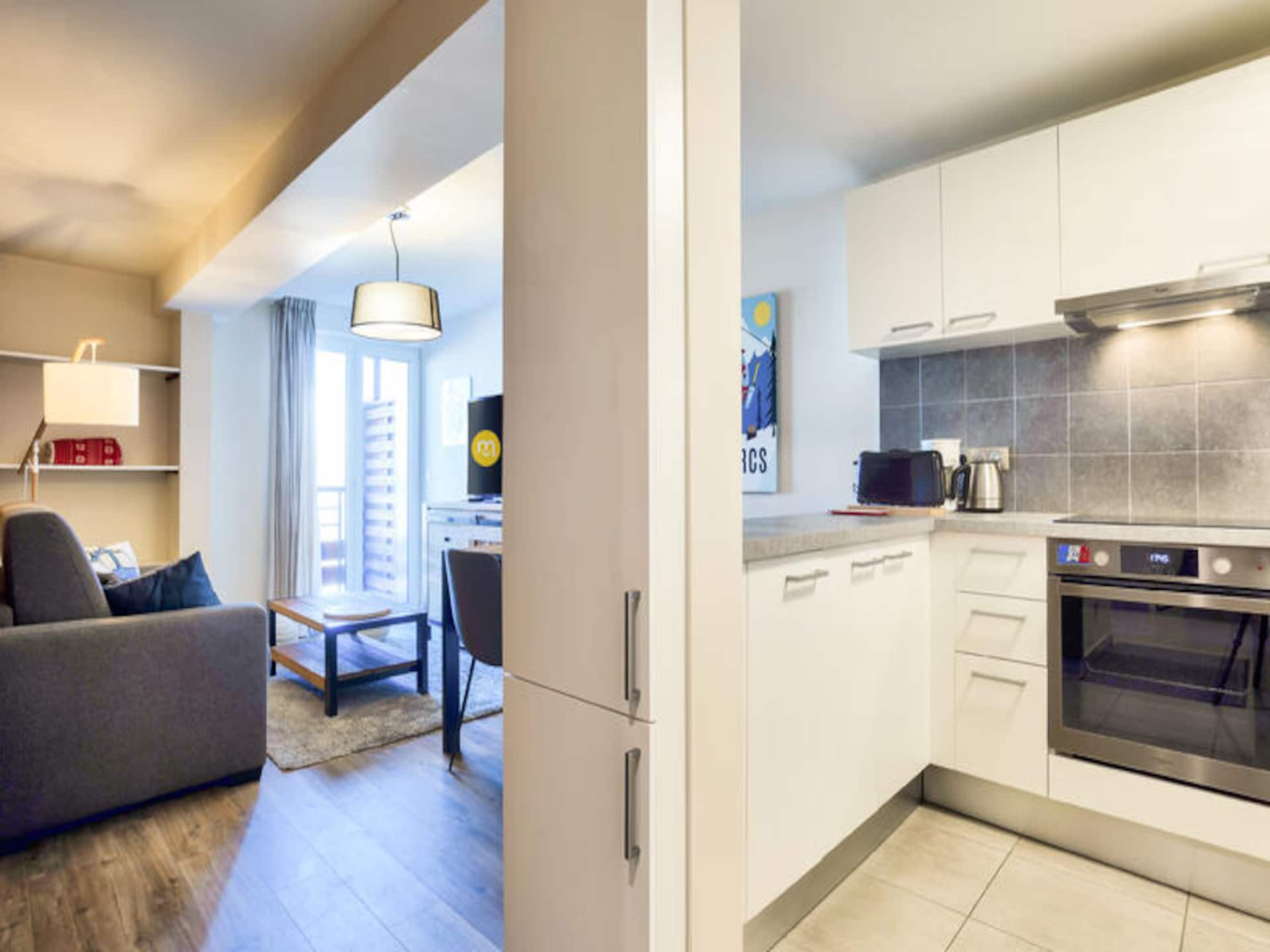 Ruim appartement in Bourg St Maurice voor 6 personen - foto 16